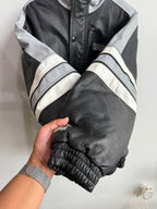 (L) Raiders Leather Jacket