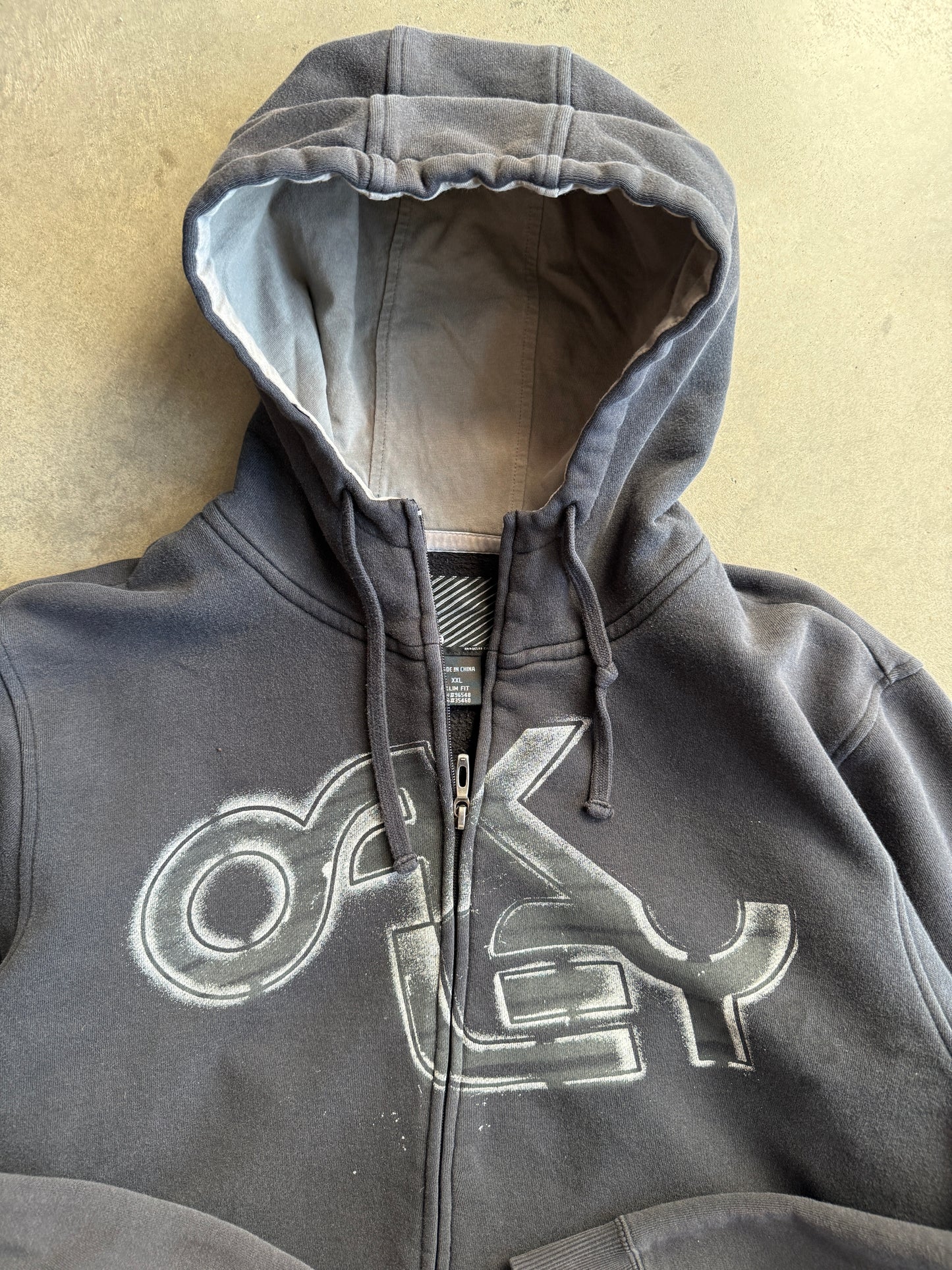 (XXL) Oakley Zip Up Hoodie