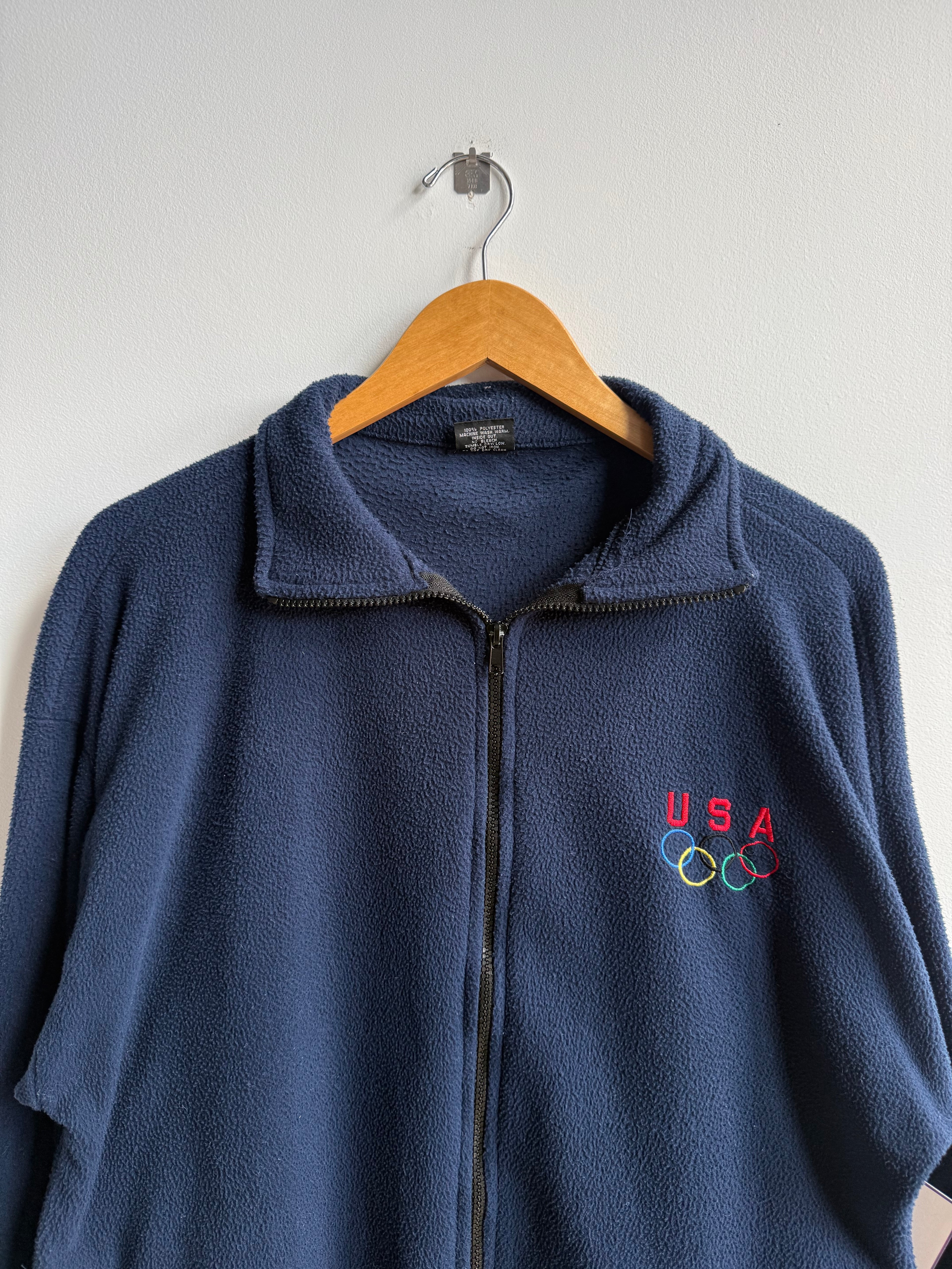 (L) USA Olympic Fleece