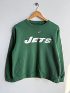 (M) New York Jets Nike Crew