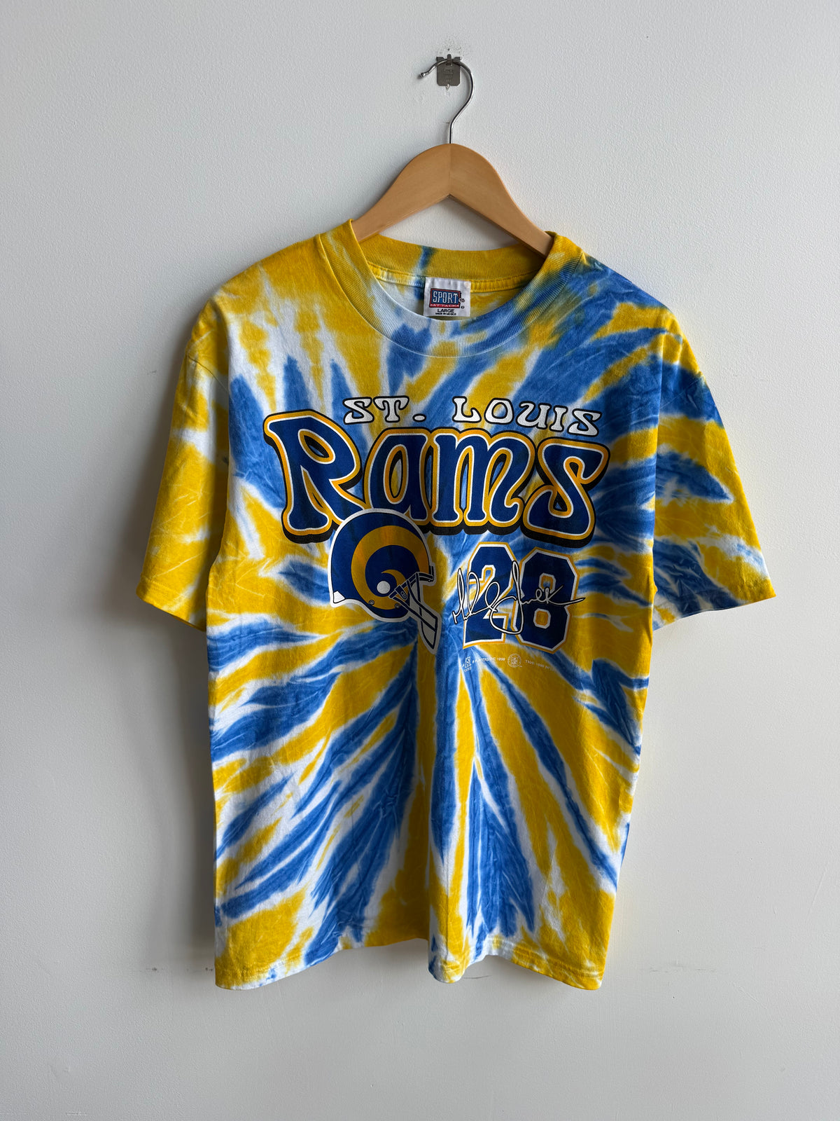 (L) Marshall Faulk St Louis Rams Tee