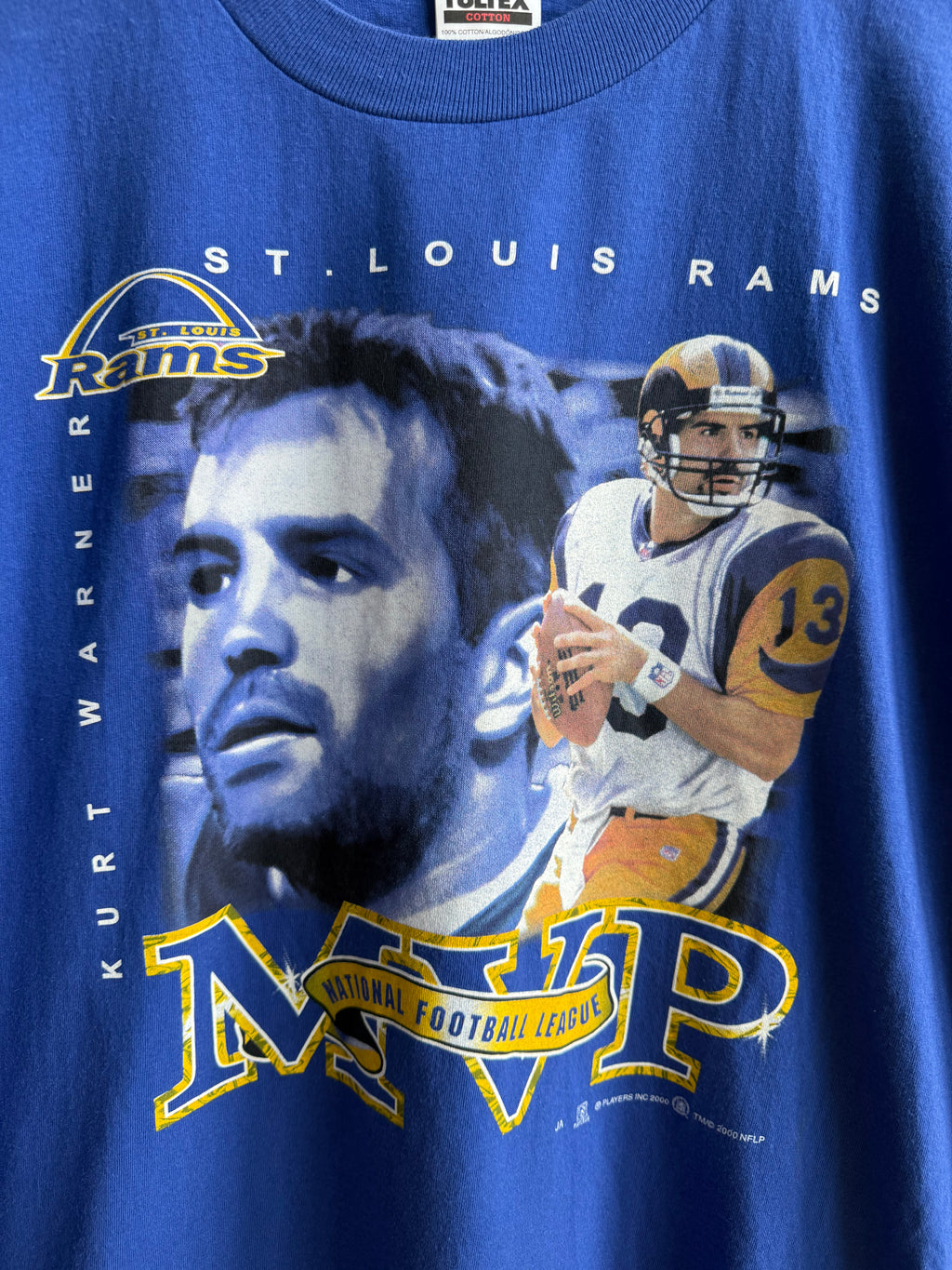 (XL) Kurt Warner St Louis Rams Tee