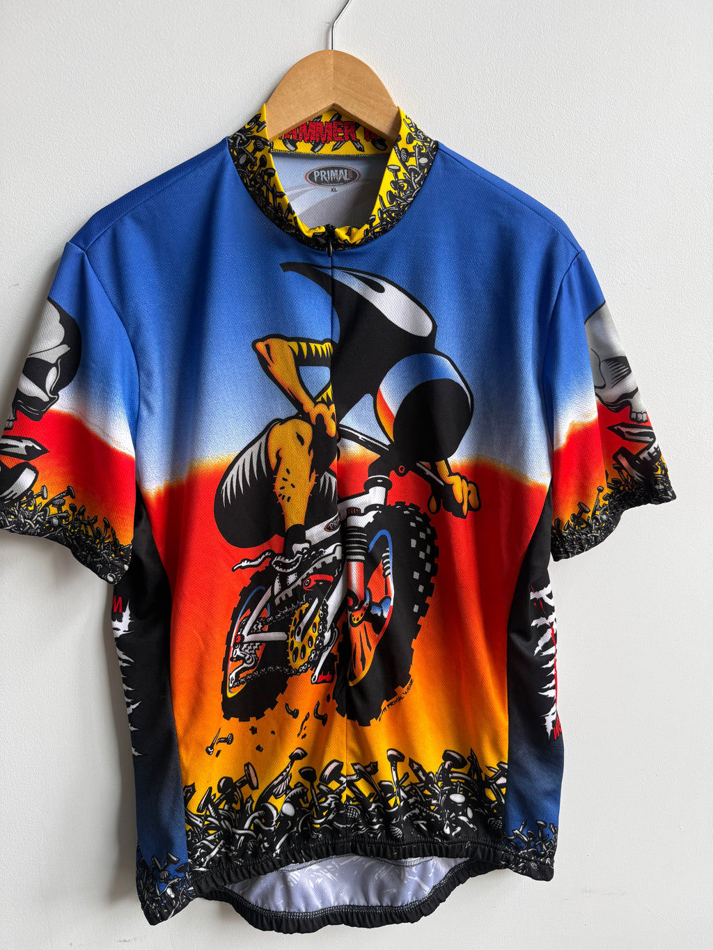 (L) Hammer and Nails Biker Jersey
