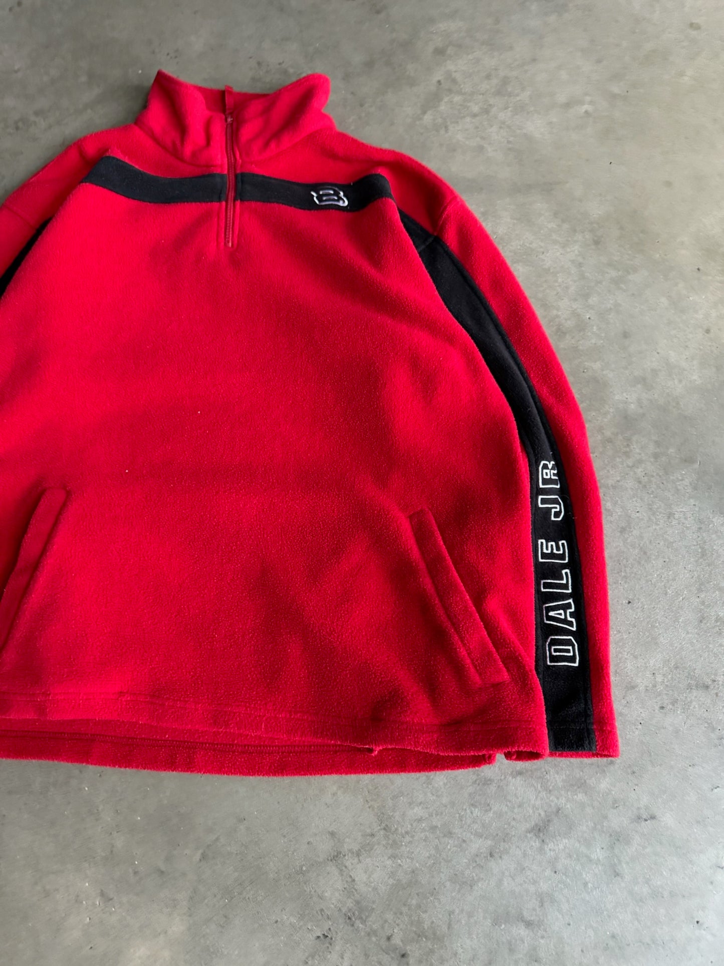 (M) Dale Earnhardt Jr Fleece Pullover Jacket