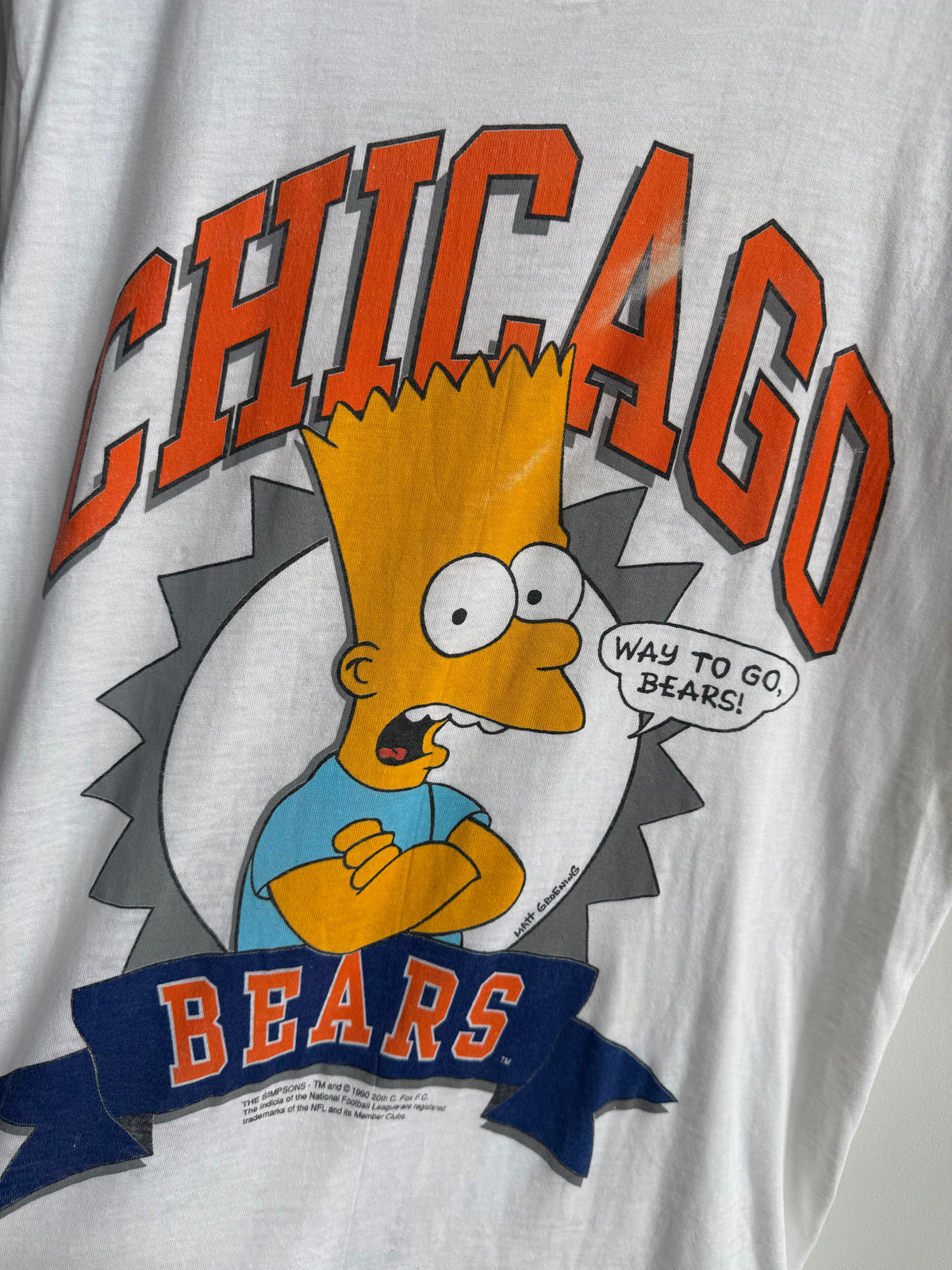 (L) Chicago Bears Bart Tee