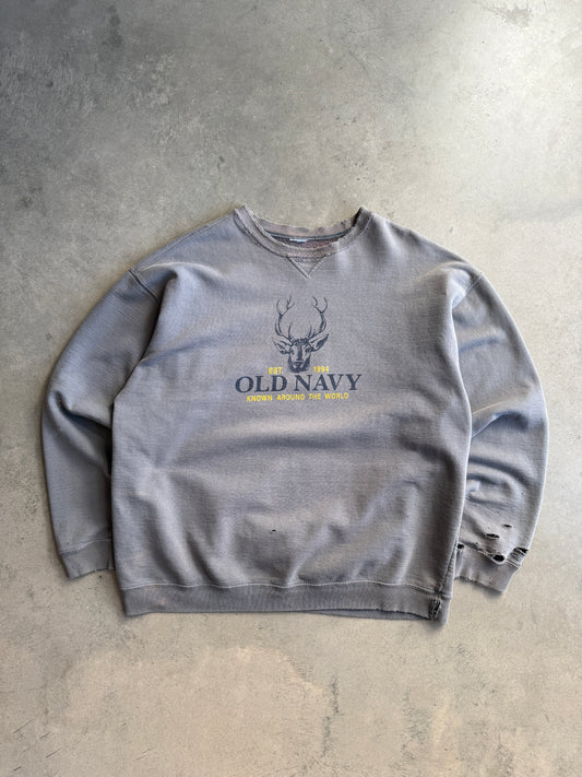 (XL) Old Navy Distressed Crew