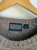 (L) Lands End Wool Sweater