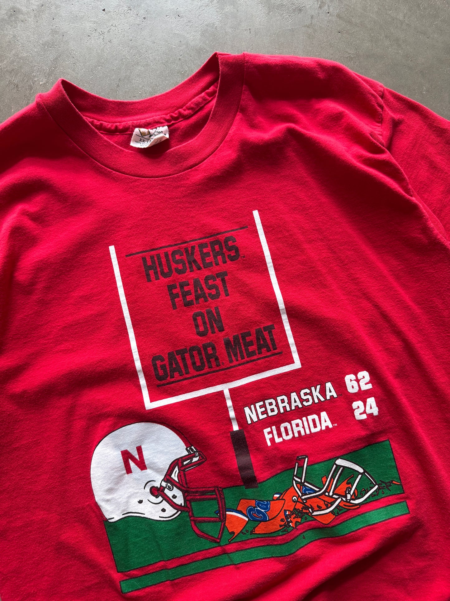 (XXL) Nebraska Football Tee