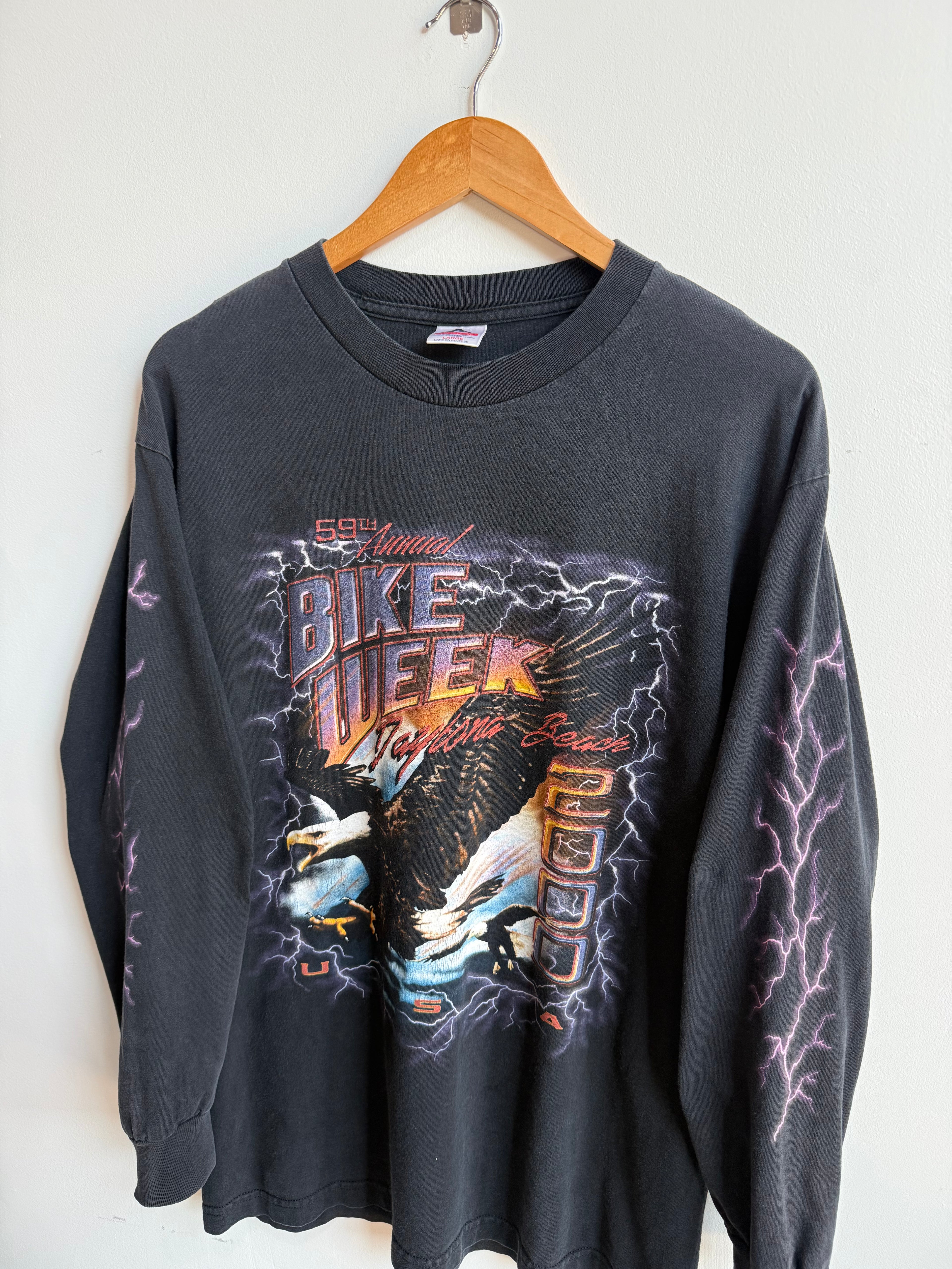 (L) 2000 Bike Week Tee