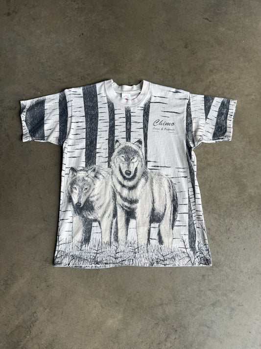 (L) Wolves AOP Tee