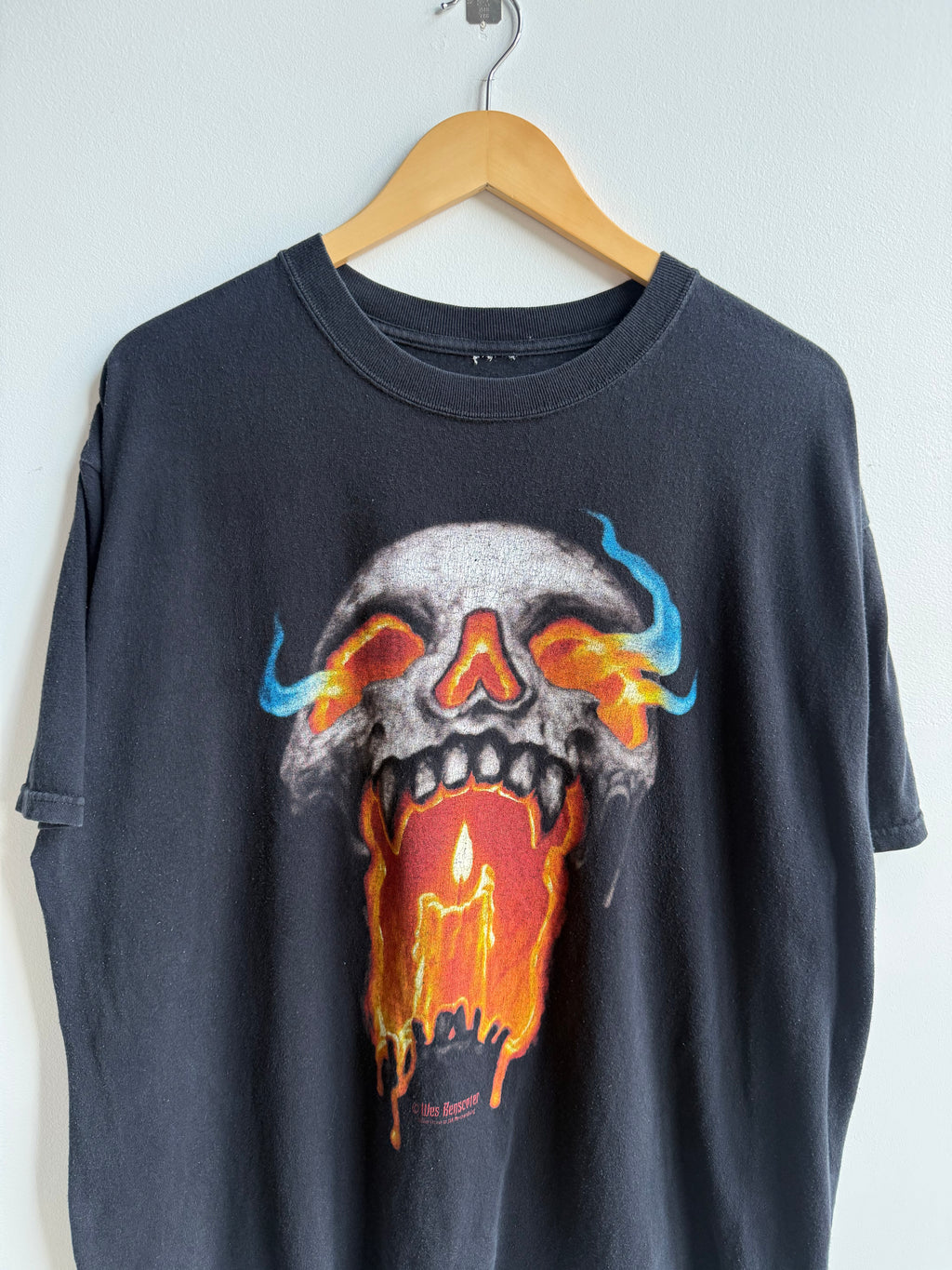 (L) Skull Flame Tee