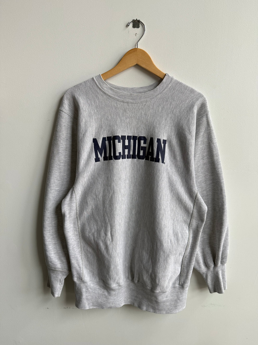 (XL) Michigan Reverse Weave Crew