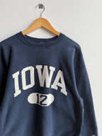 (L) Iowa Reverse Weave Crew