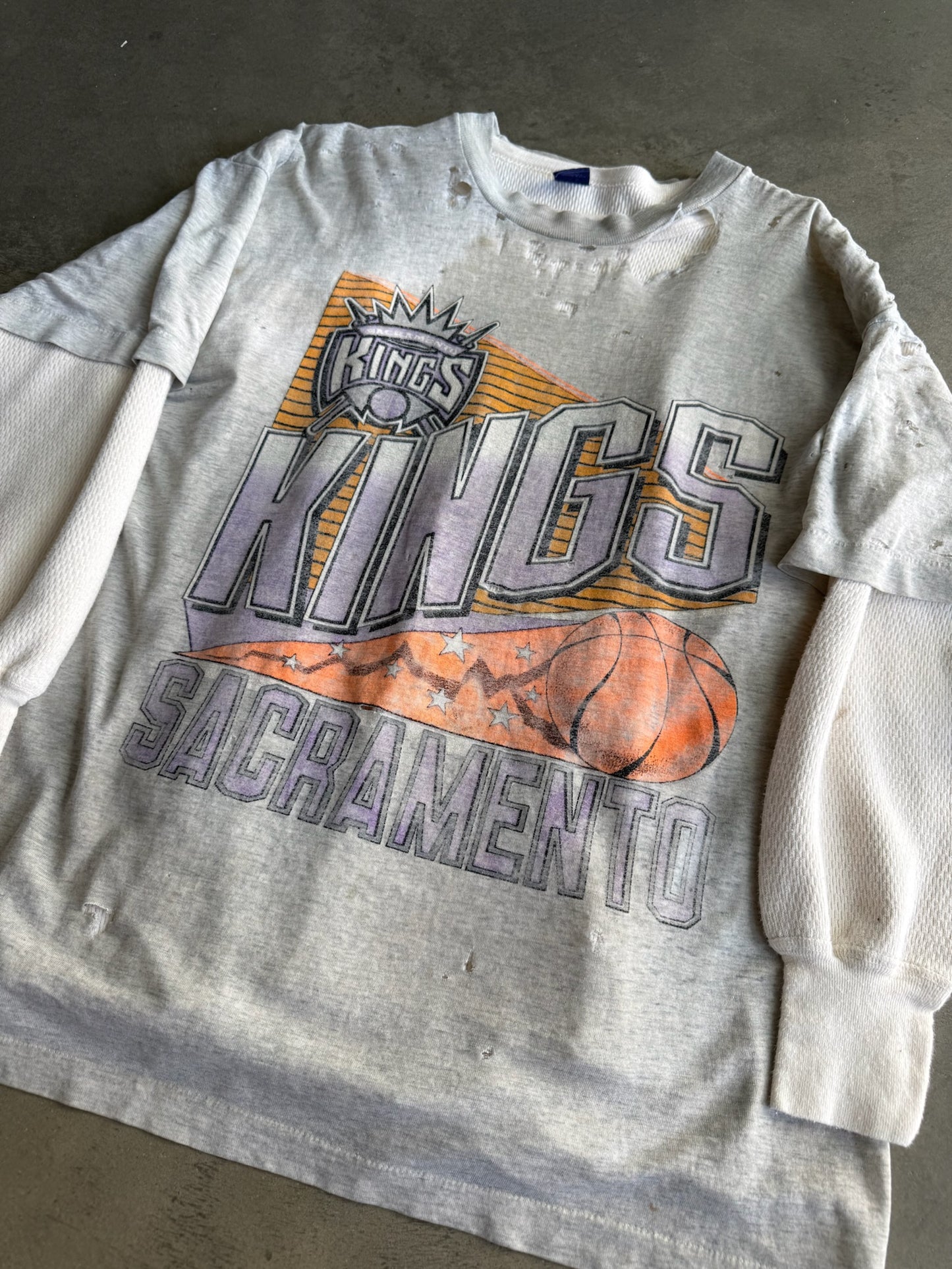 (XL) Sacramento Kings Tee Thermal