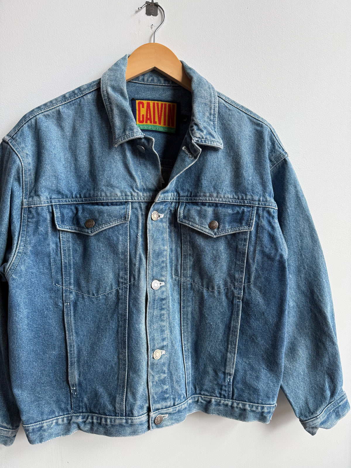 (L) Calvin Denim Jacket