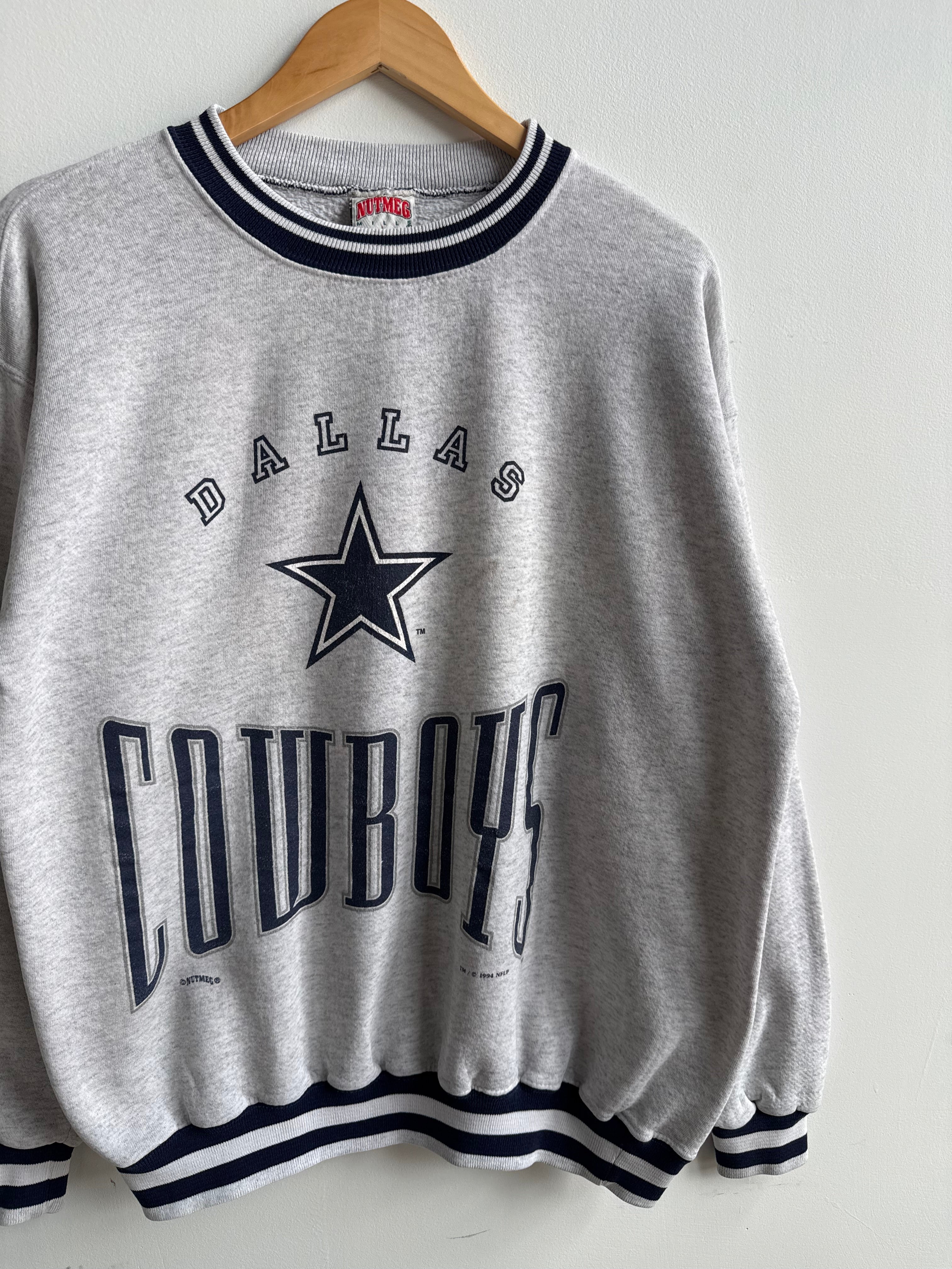 (L) Dallas Cowboys Nutmeg Mills Crew