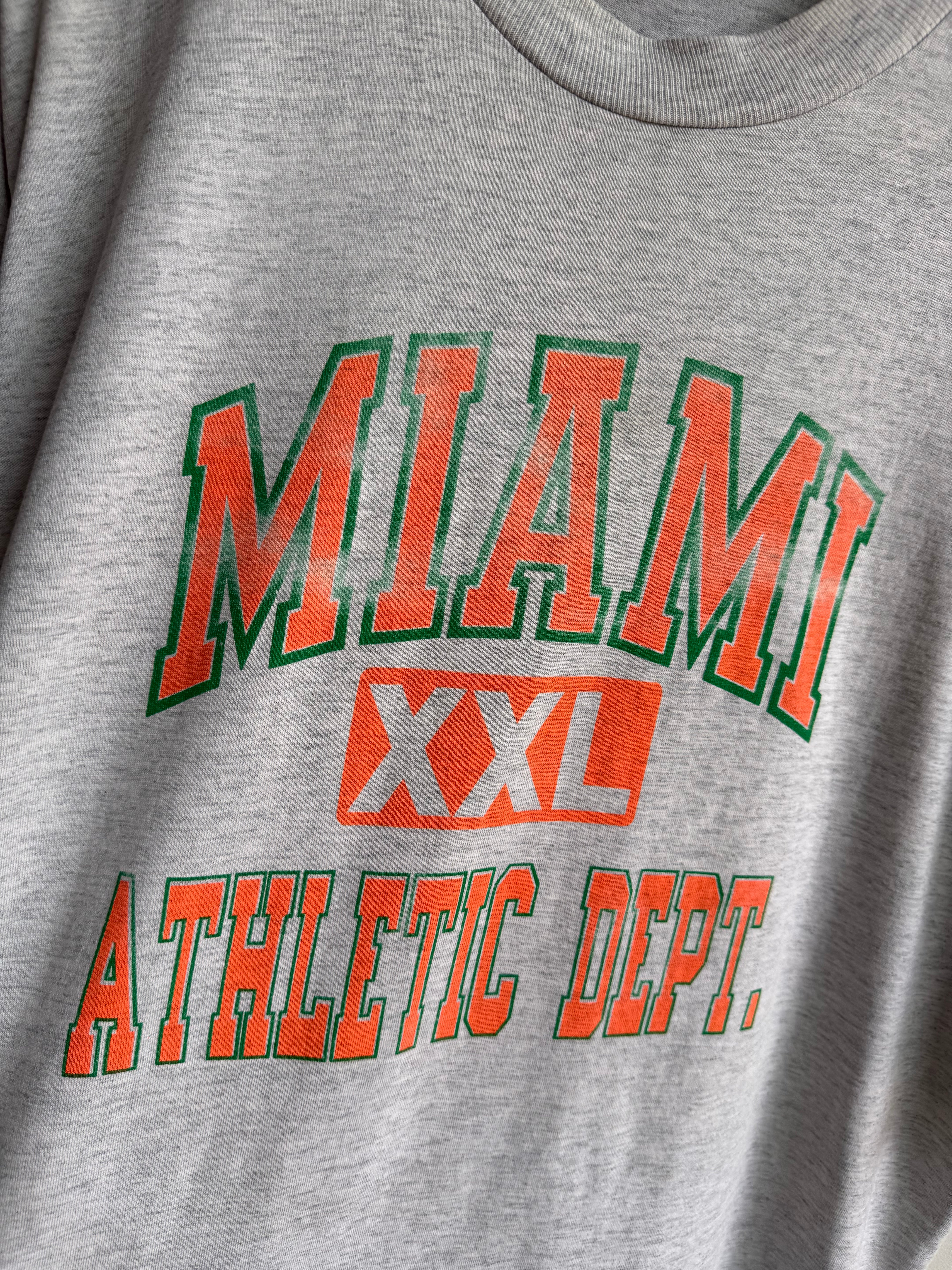 (XL) Miami Athletic Dept. Tee