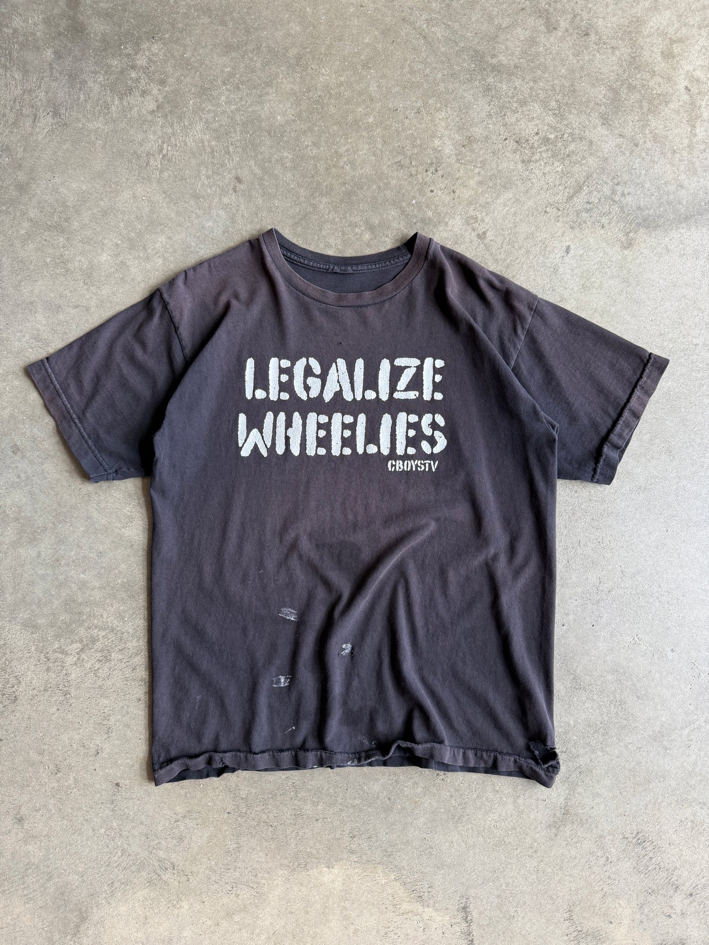 (M) Legalize Wheelies Tee
