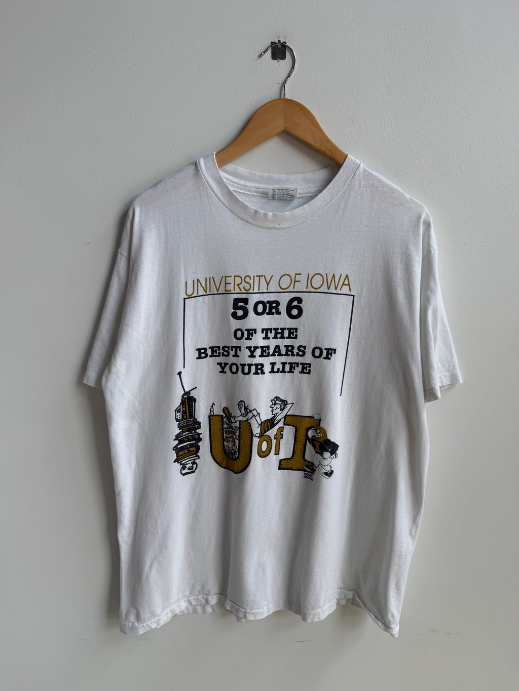 (XL) 5 or 6 Best Year Iowa Tee