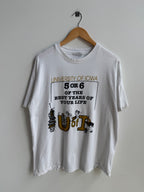 (XL) 5 or 6 Best Year Iowa Tee
