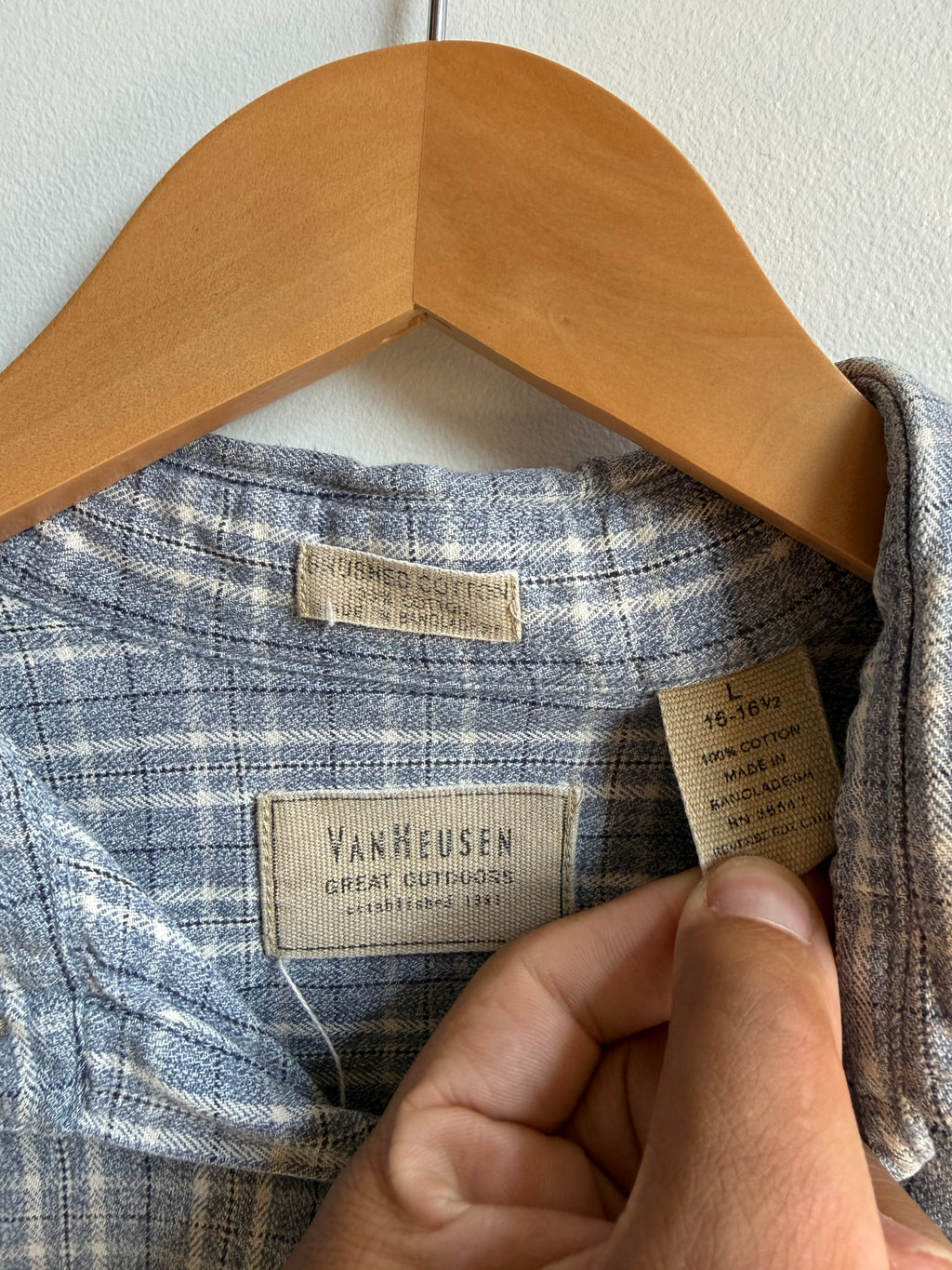 (L) Van Husen Flannel Tee