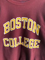(L) Boston College Reverse Weave Crew