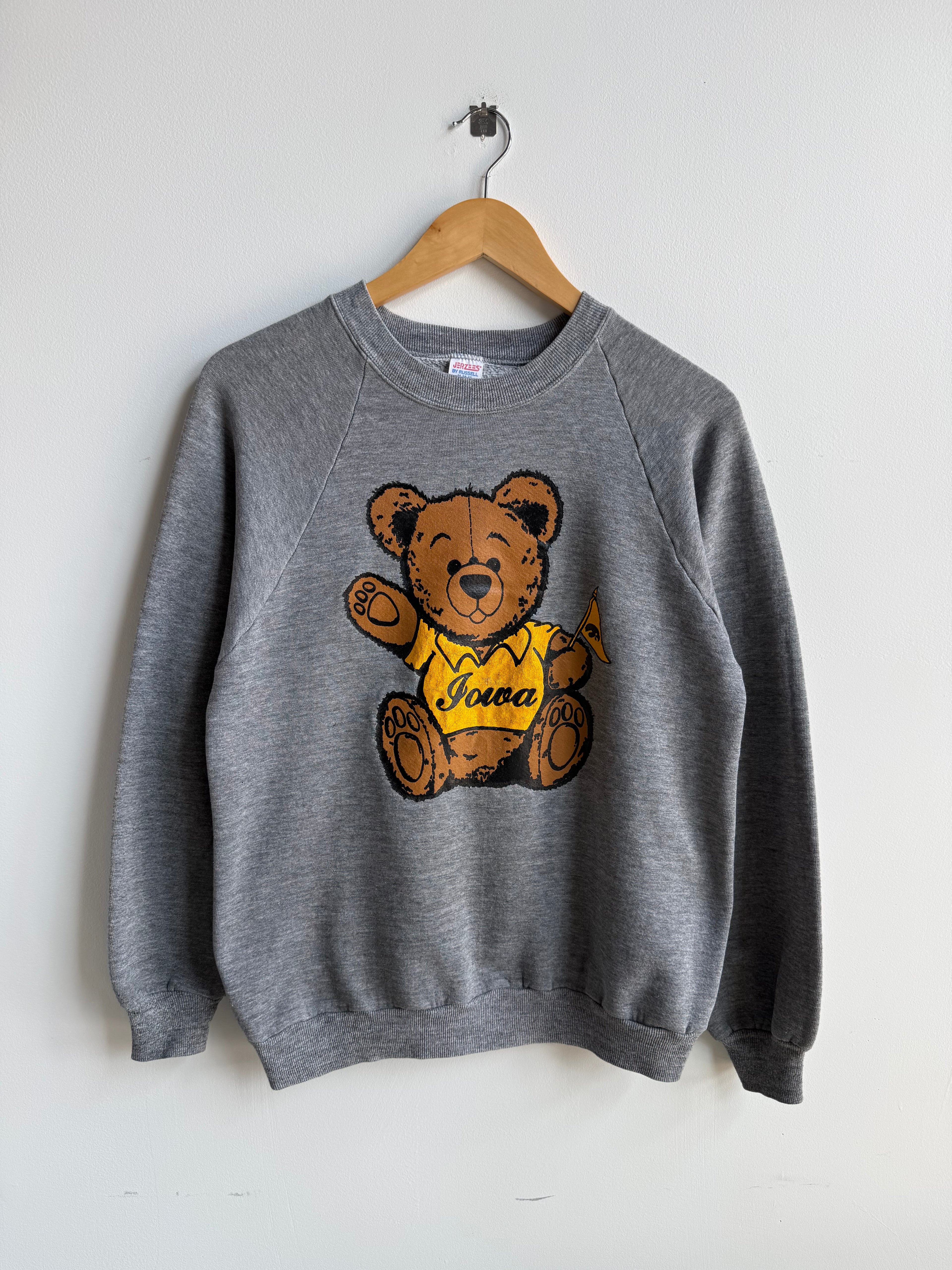 (M) Iowa Hawkeyes Teddy Bear Crew