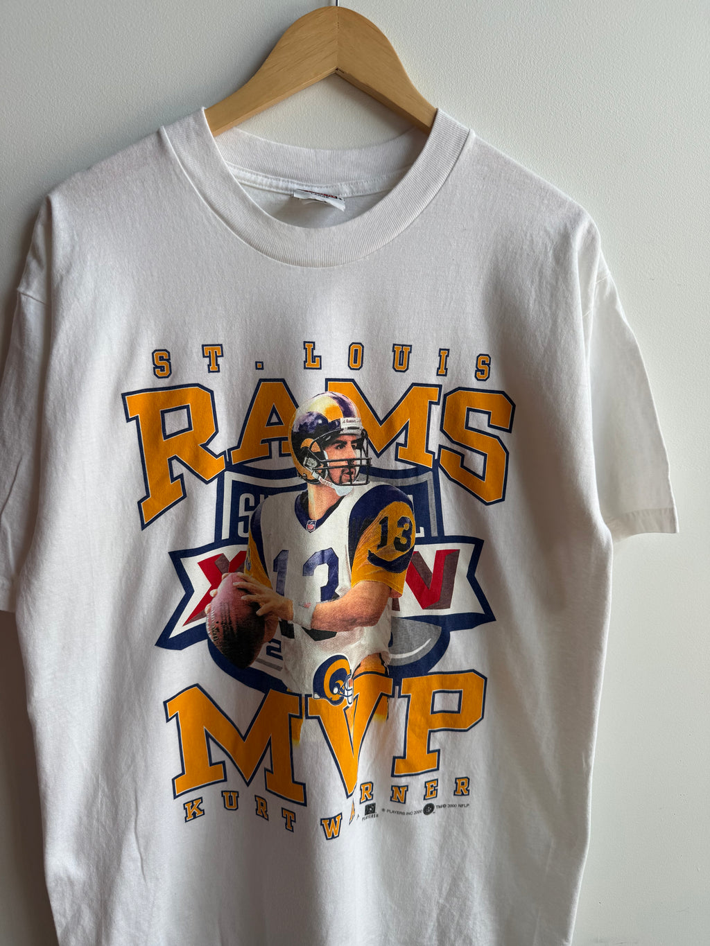 (L) Kurt Warner St. Louis Rams Tee