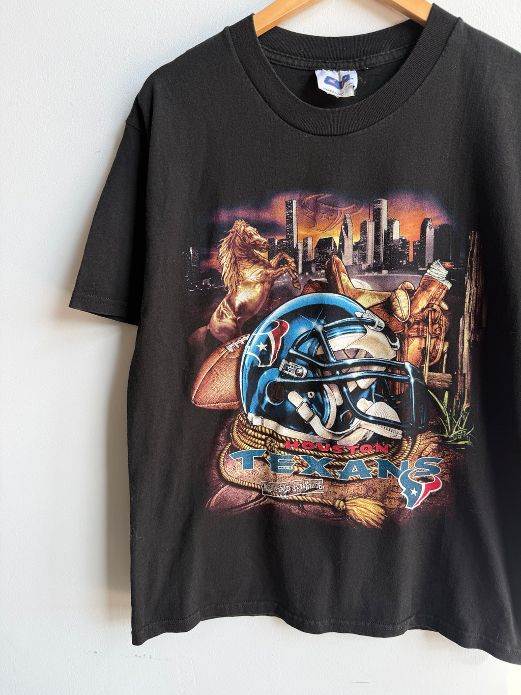 (L) Houston Texans Helmet Tee