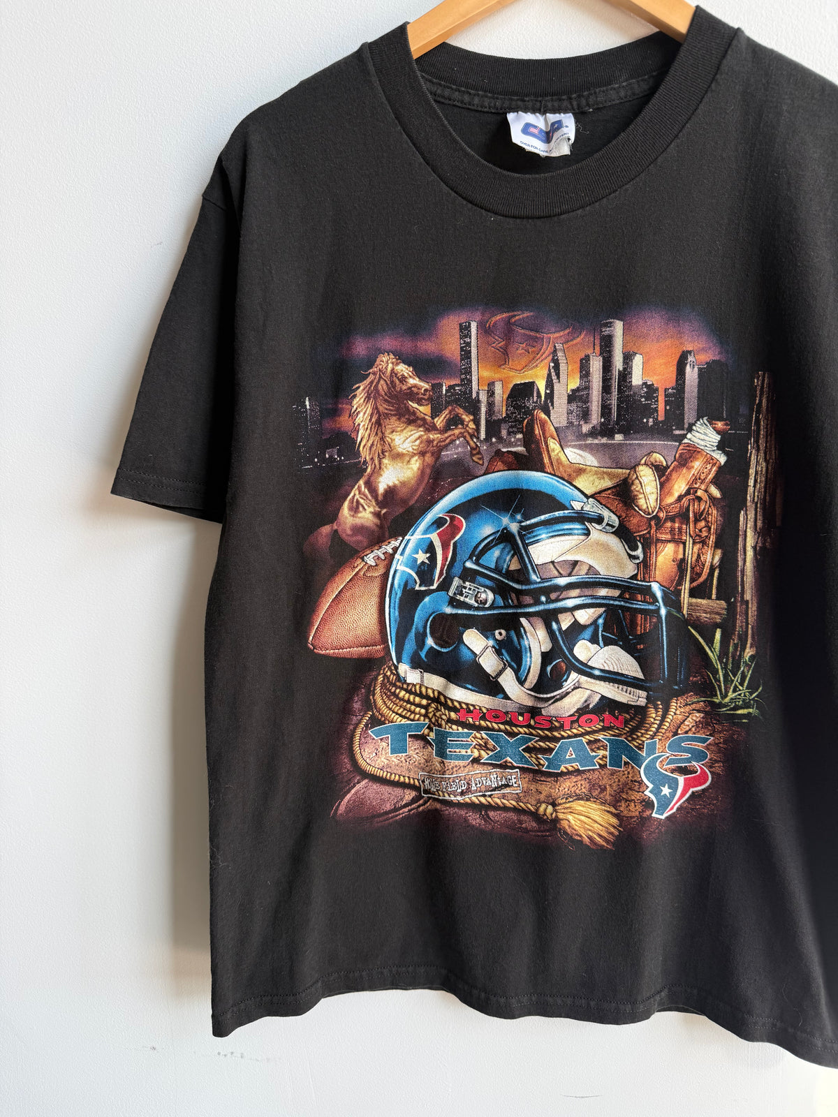 (L) Houston Texans Helmet Tee