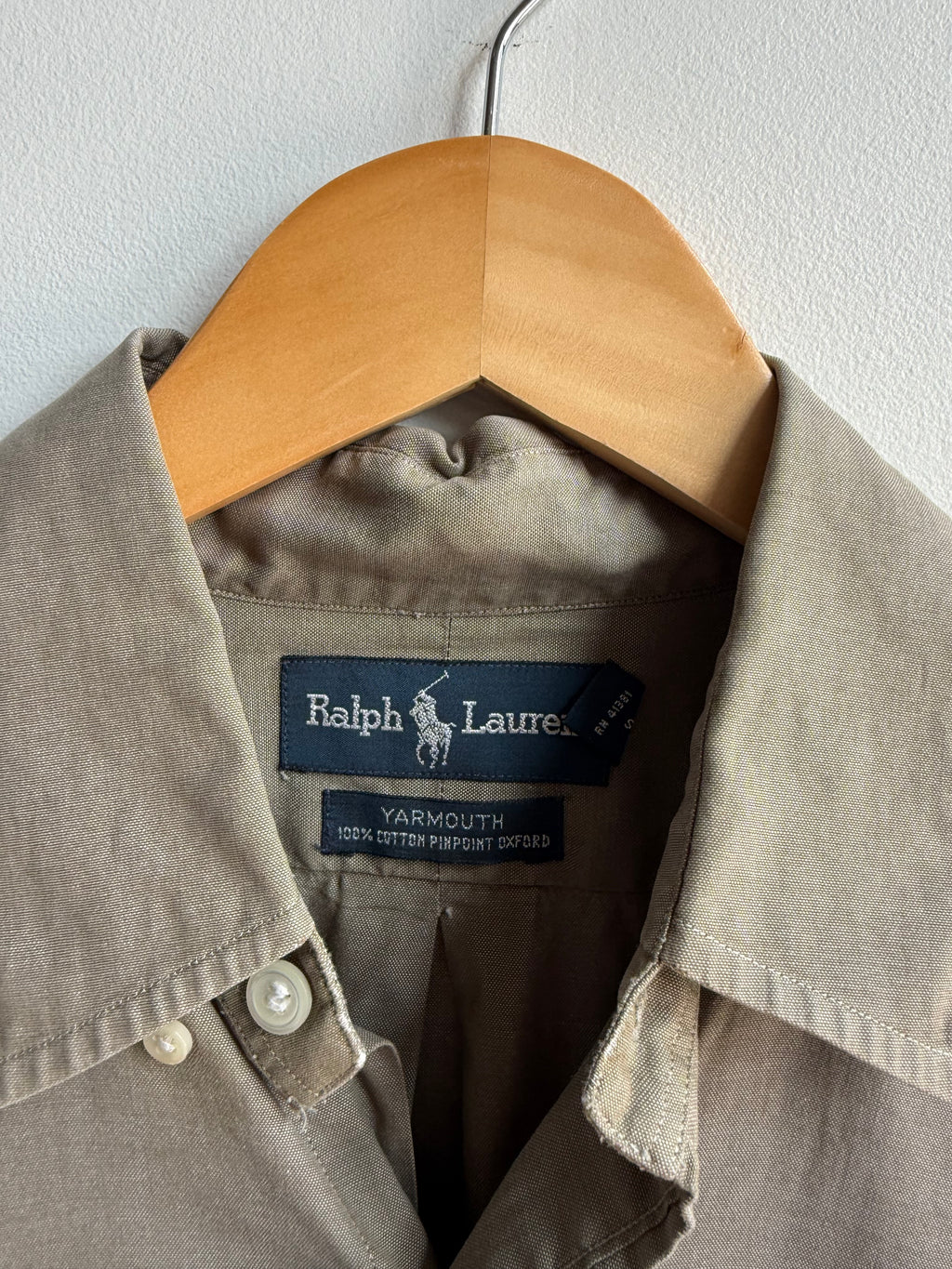 (L) Ralph Lauren Yarmouth Button Up Shirt