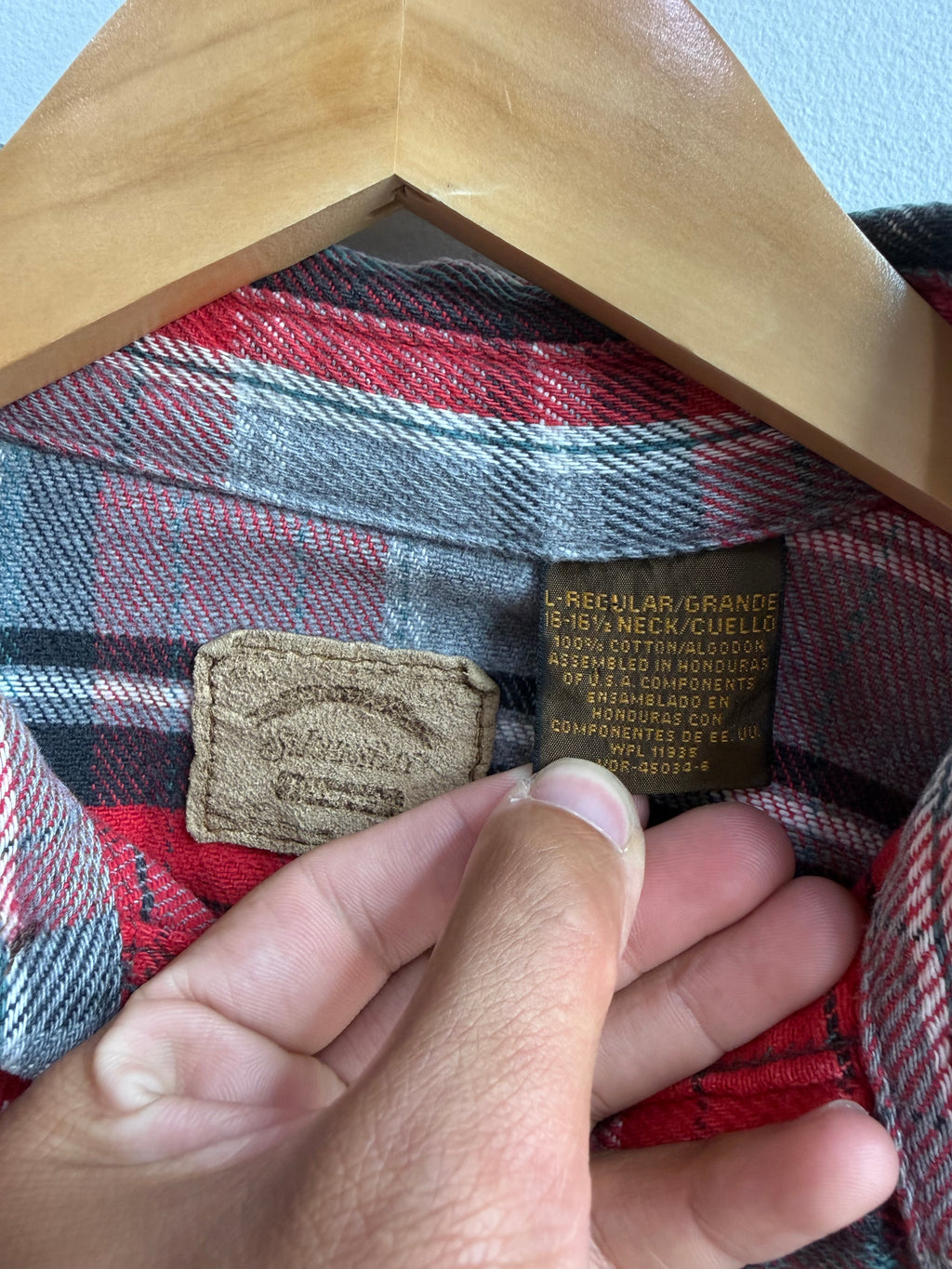 (L) St John’s Bay Flannel Shirt