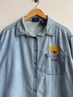 (XXL) Pooh Denim Shirt