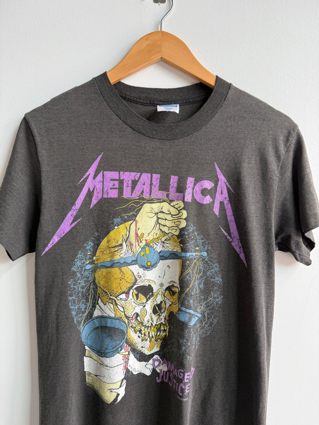 (M) Metallica Damaged Justice Pushead Tee