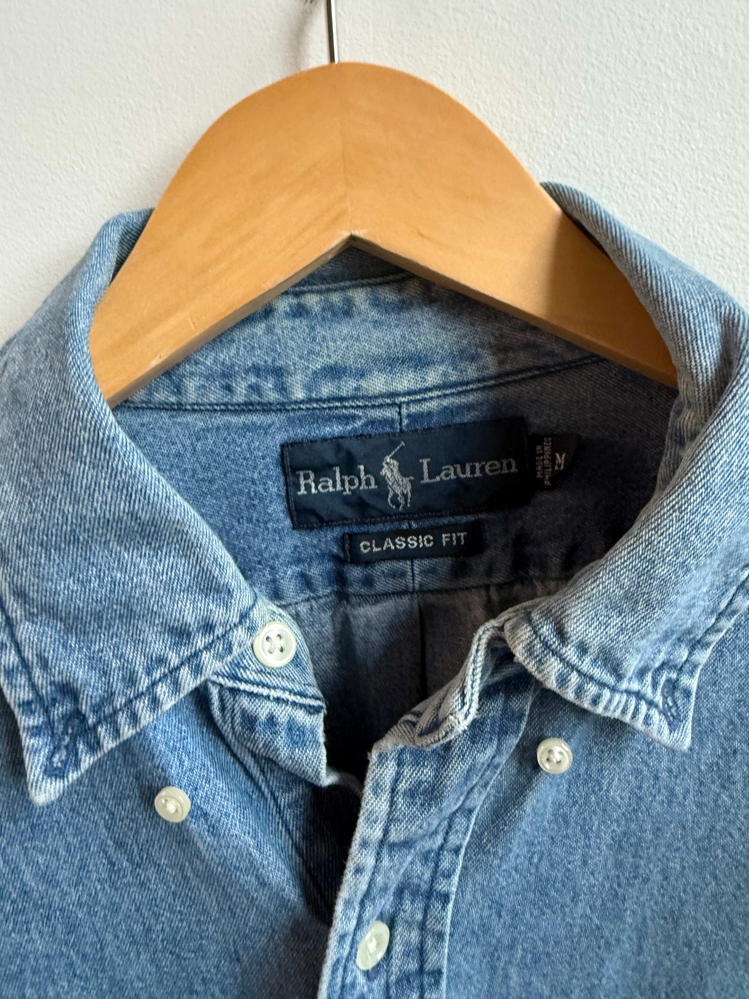 (M) Polo Ralph Lauren Denim Shirt