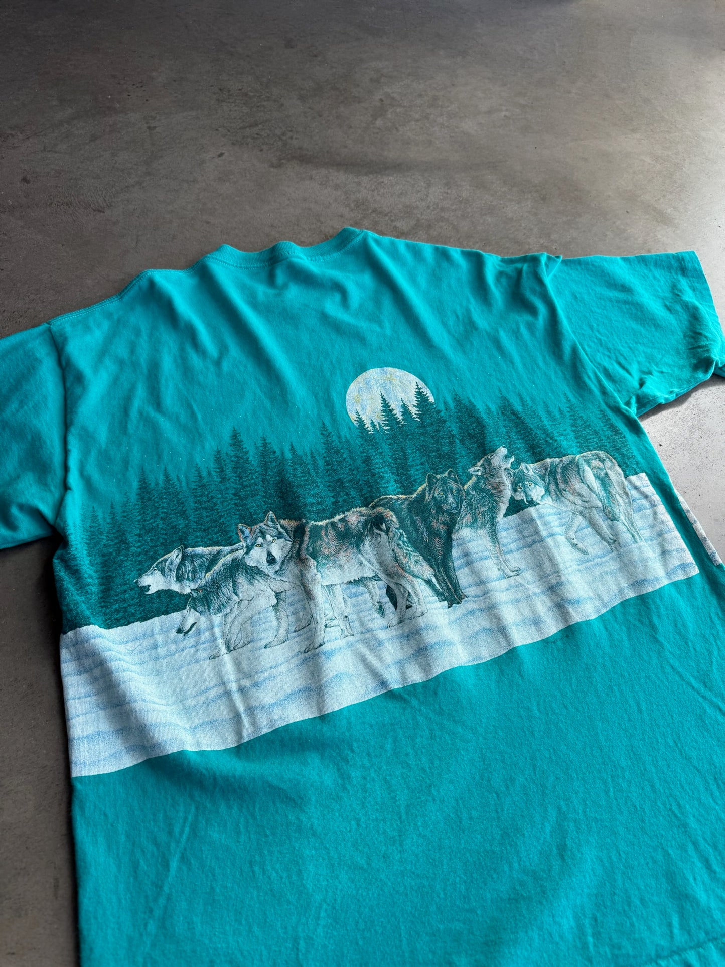(XL) Wolves AOP Tee