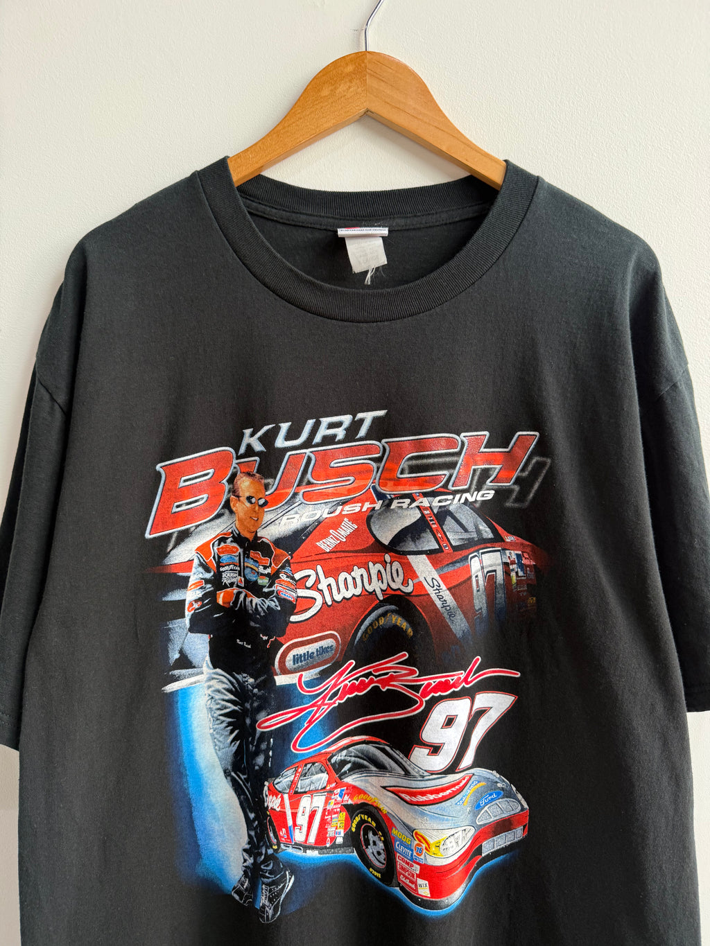 (XL) Kurt Busch NASCAR Tee