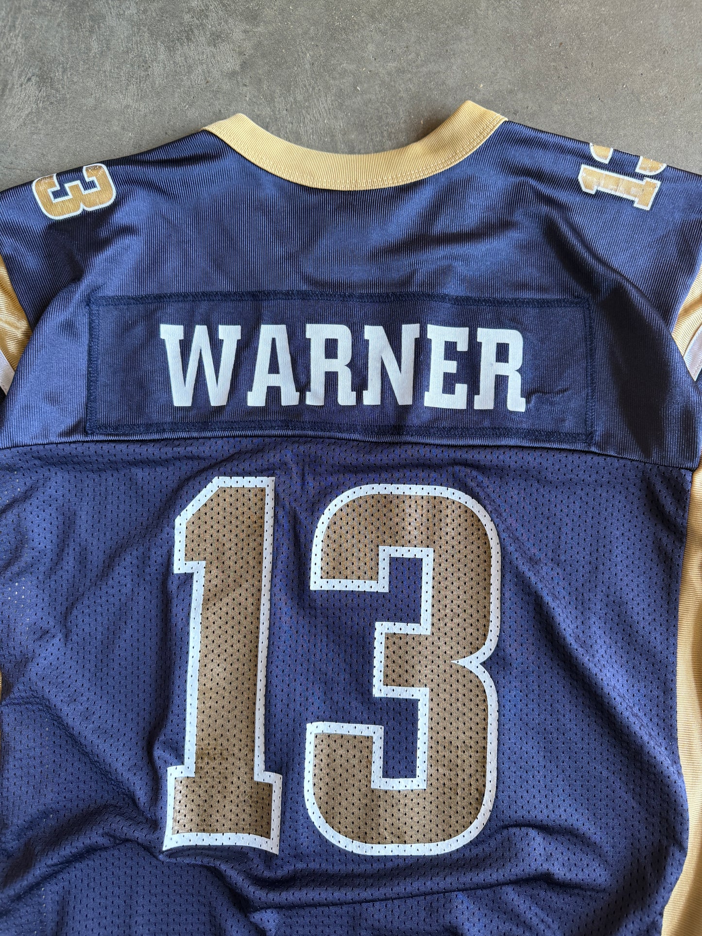 (XL) Rams Kurt Warner Jersey