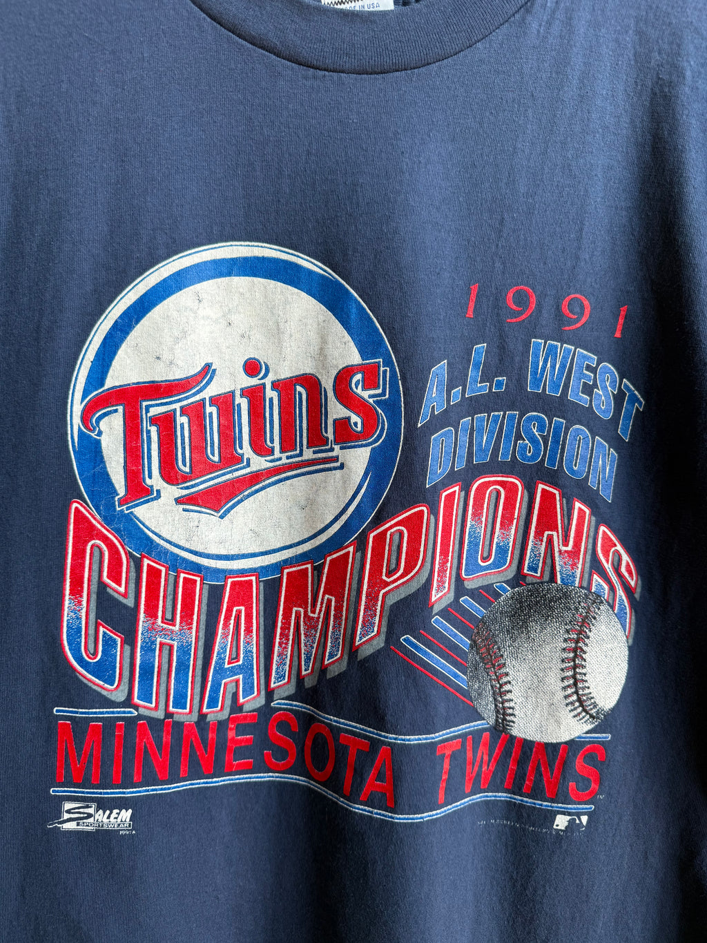 (L) 1991 Minnesota Twins Tee