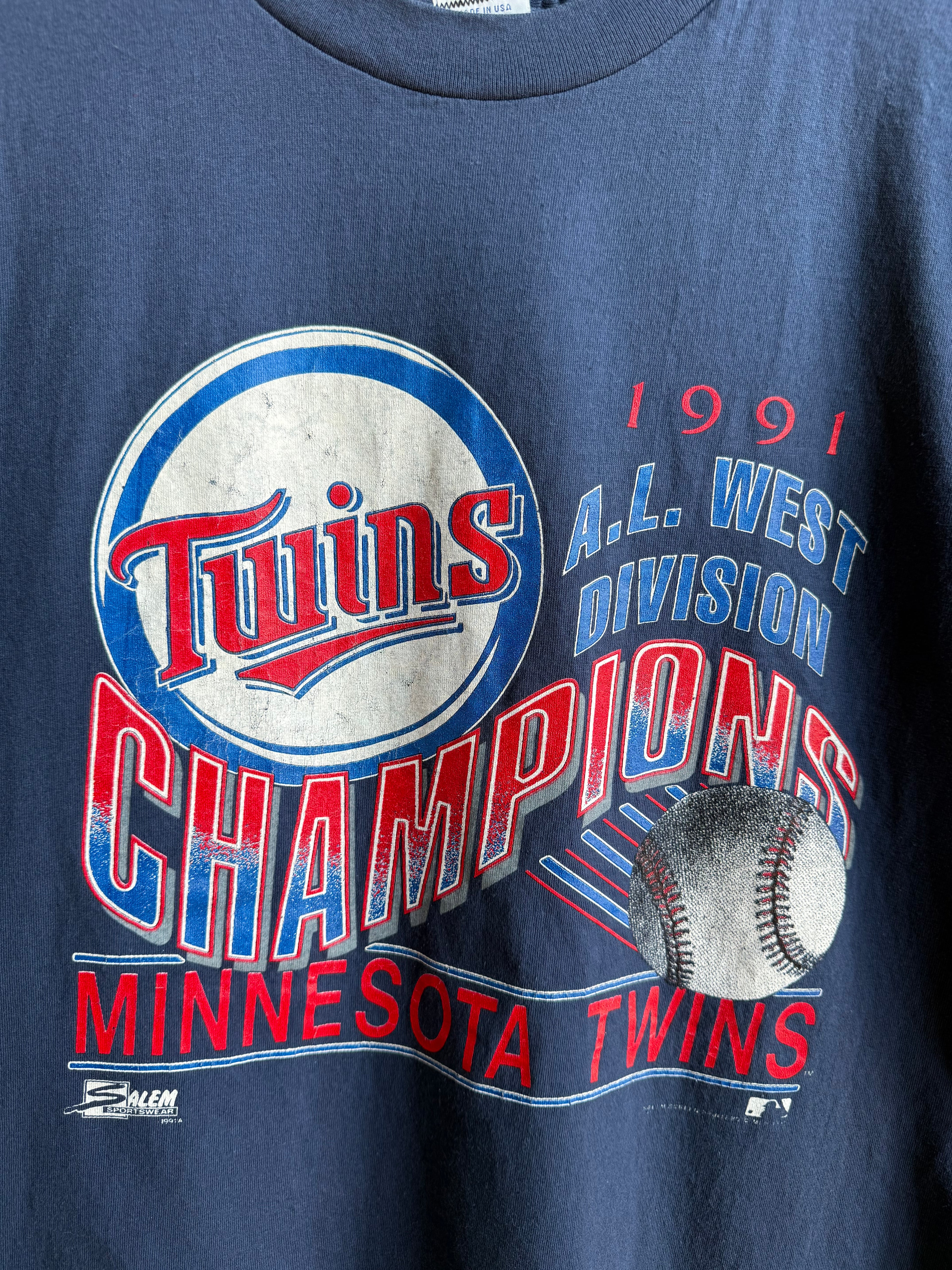 (L) 1991 Minnesota Twins Tee