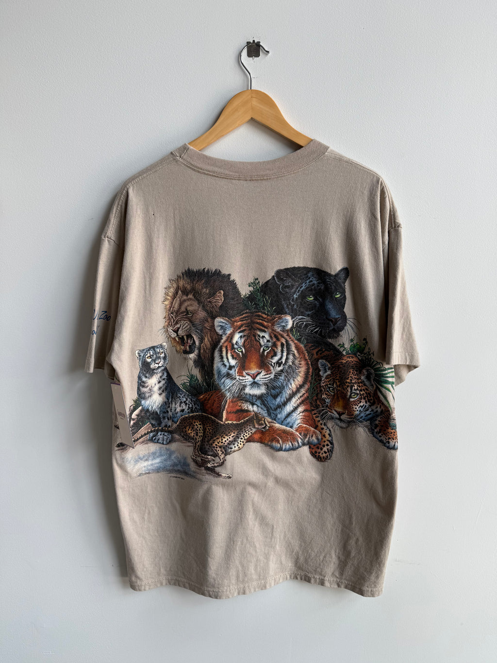 (XL) Big Cats Zoo Tee