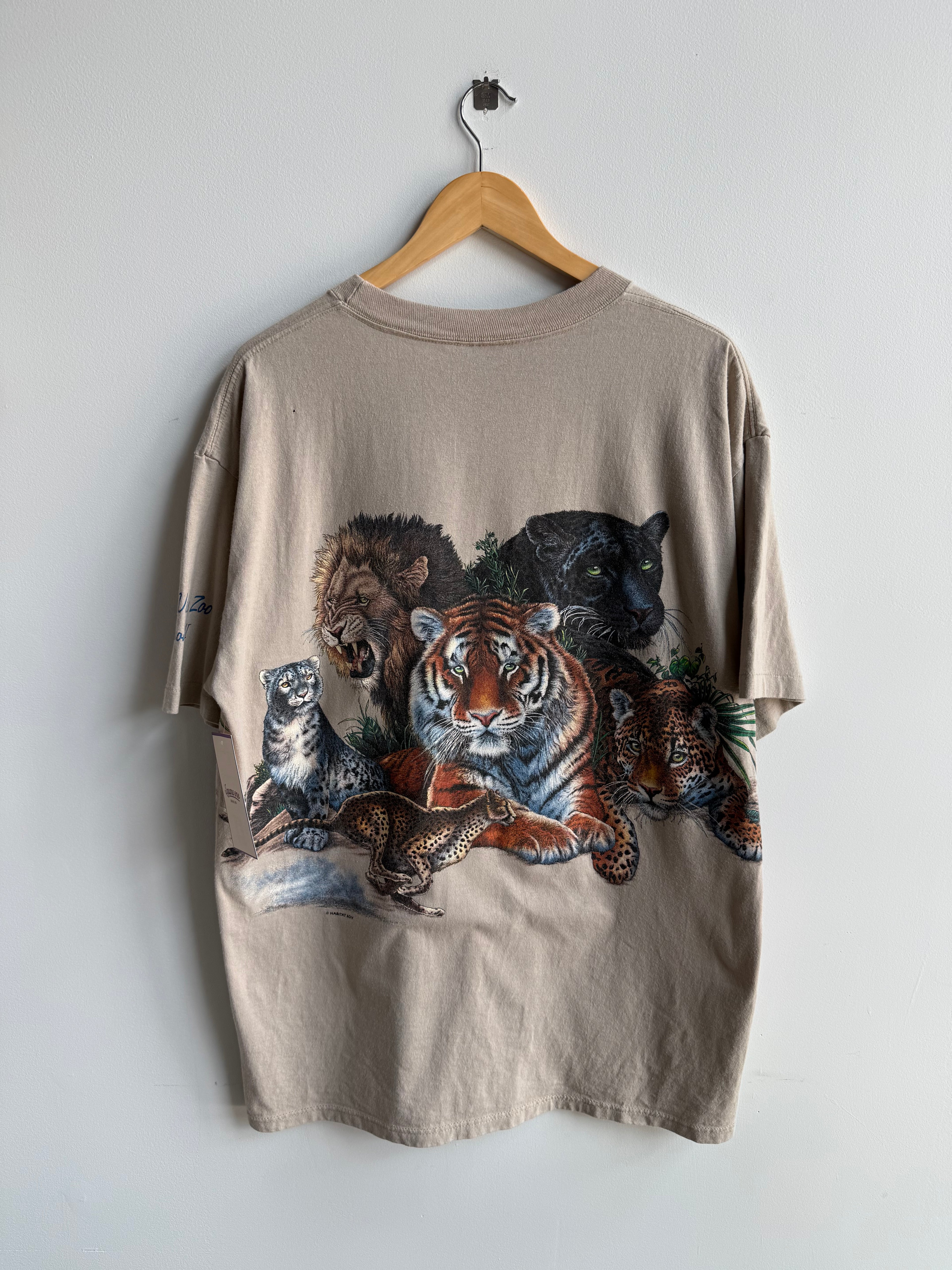 (XL) Big Cats Zoo Tee