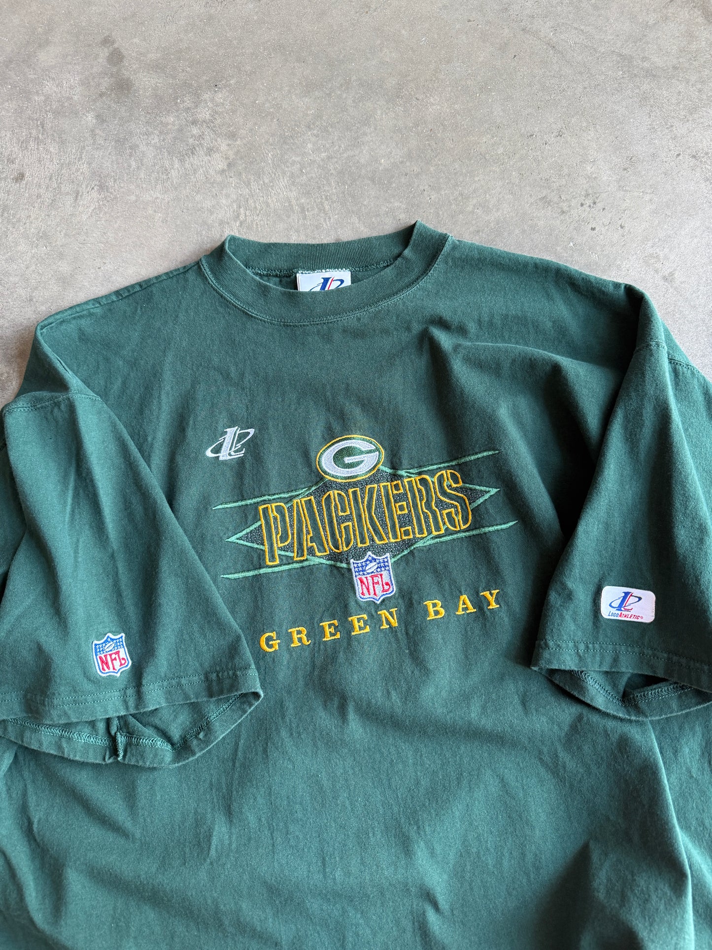 (XXXL) Green Bay Packers Logo Athletic Tee