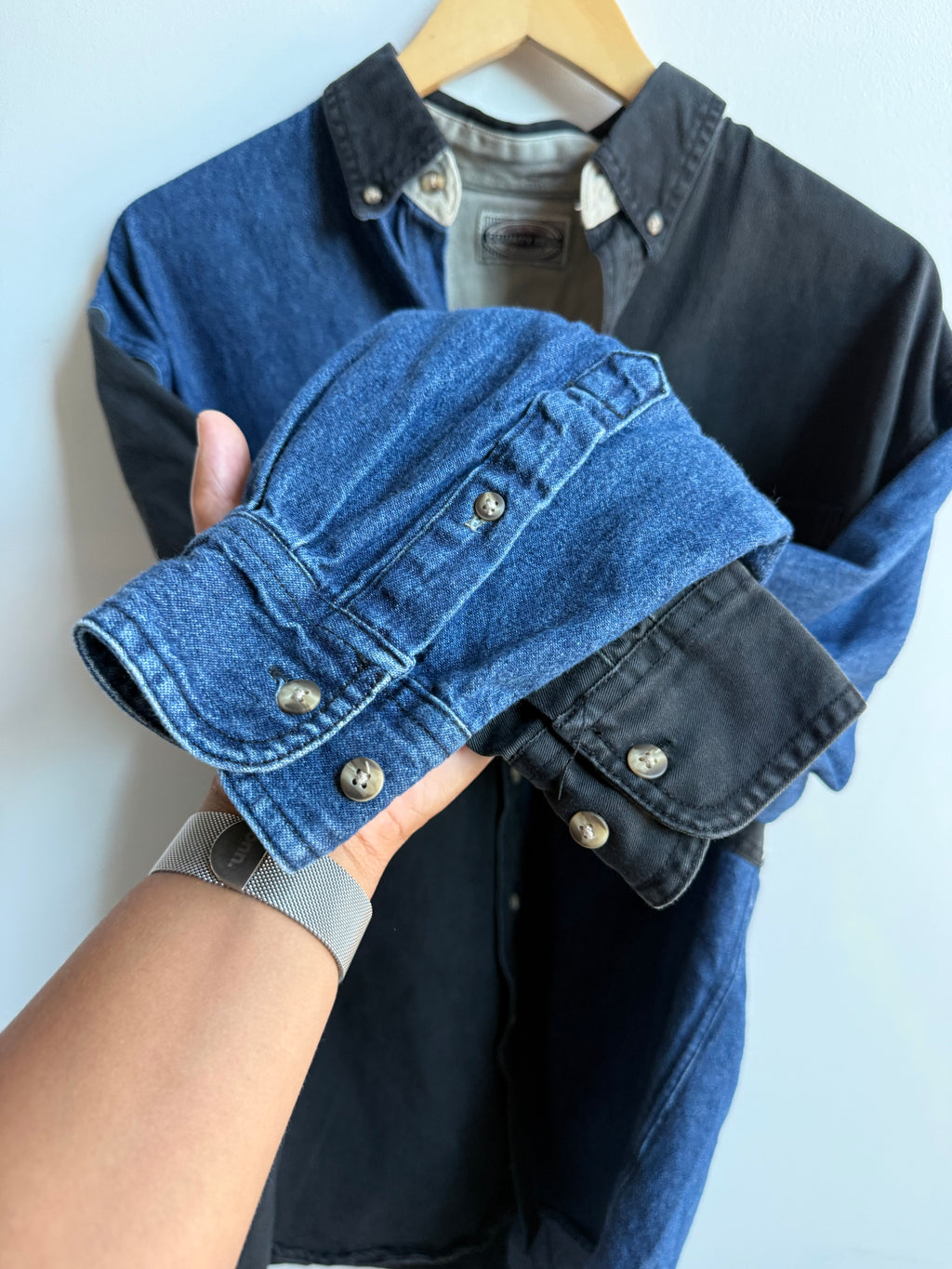 (M) County Seat Denim Shirt