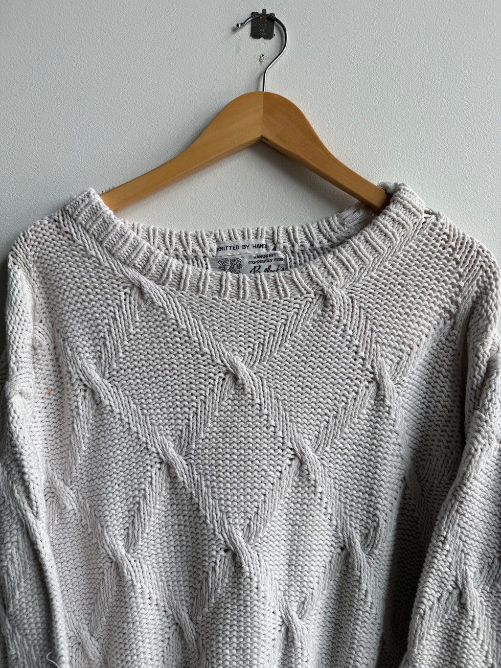 (L) Bullocks Knit Sweater