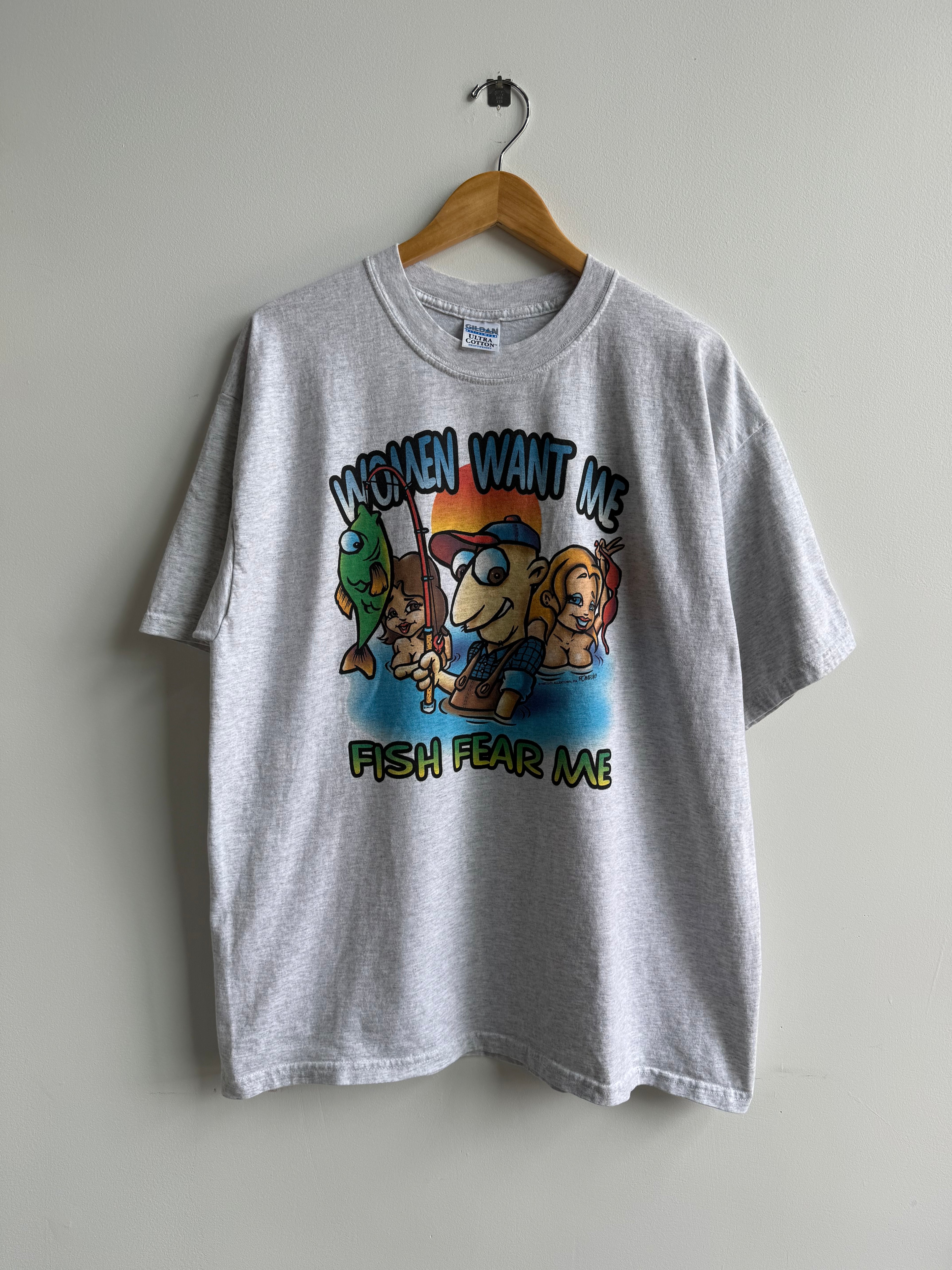 (XL) Fish & Women Tee