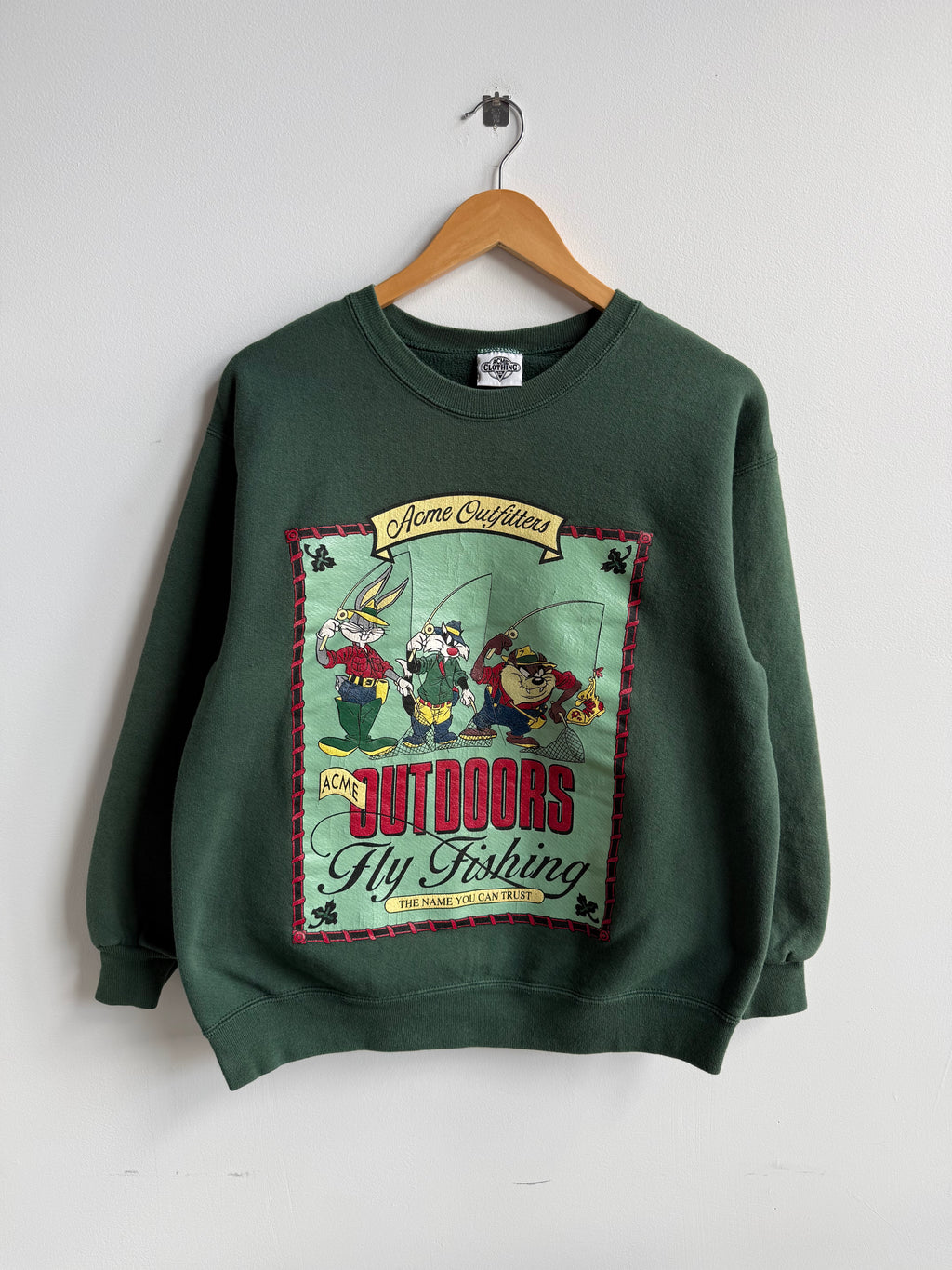 (M) Looney Tunes Fly Fishing Crew