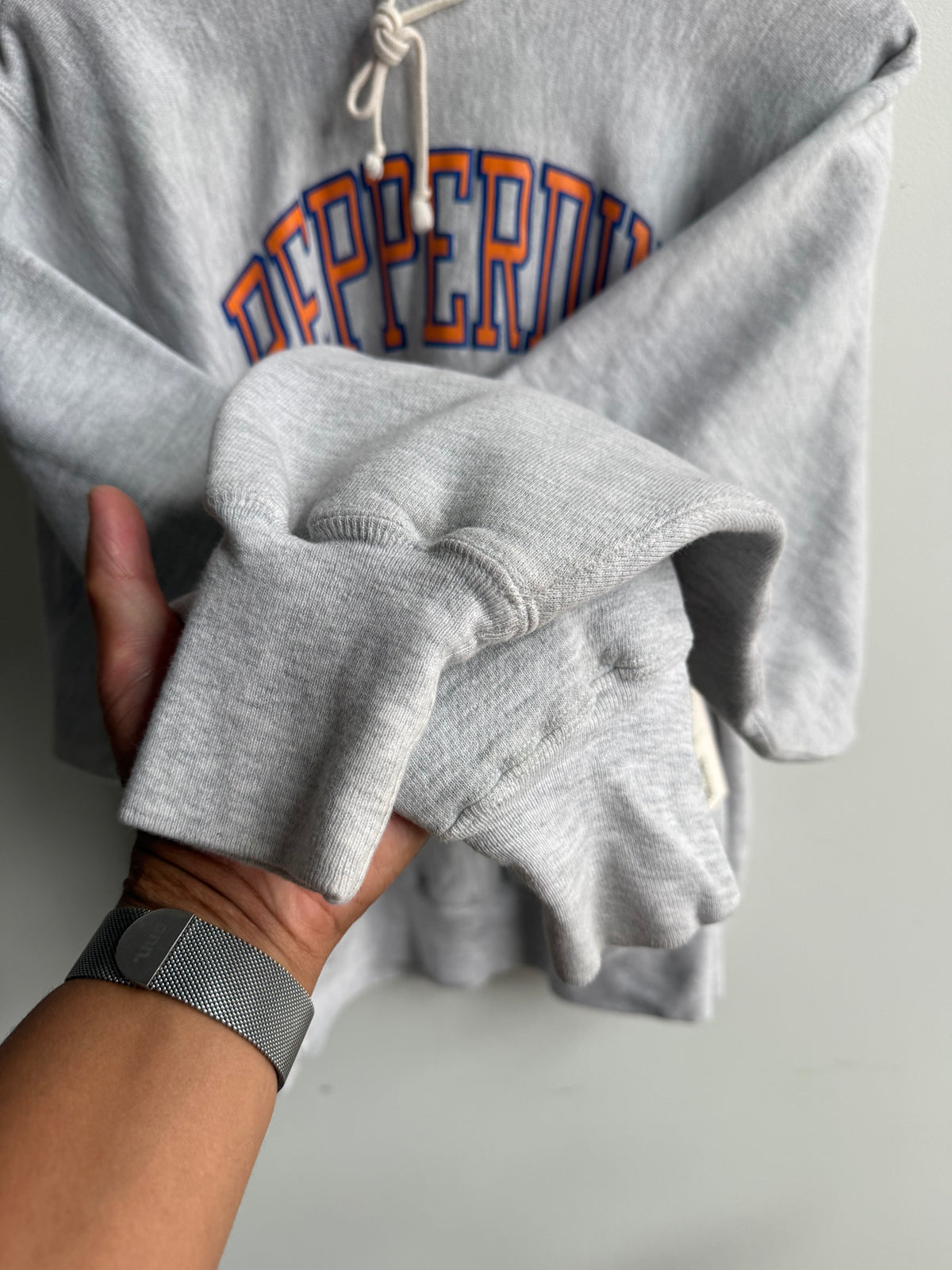 (L) Pepperdine Reverse Weave Hoodie