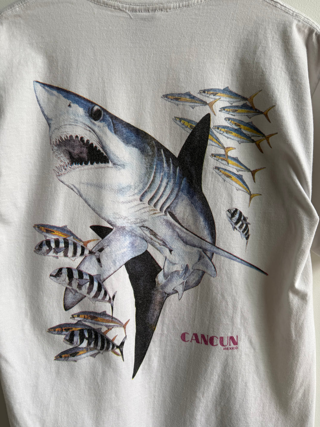 (L) Cancun Shark Tee