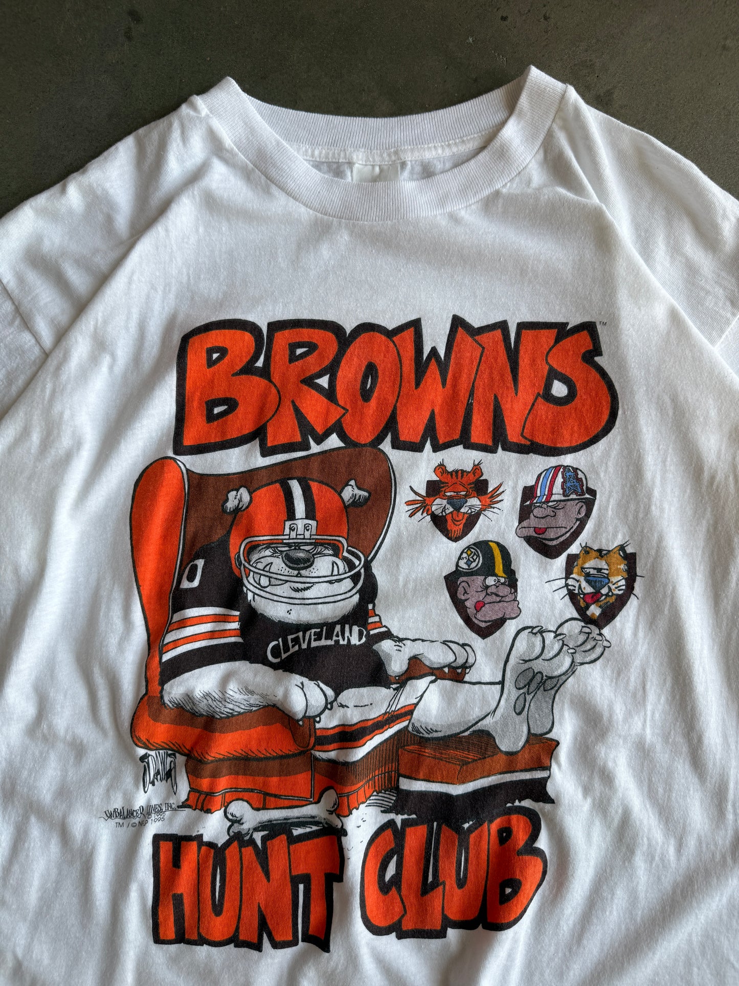 (L) Cleveland Browns Hunt Club Tee